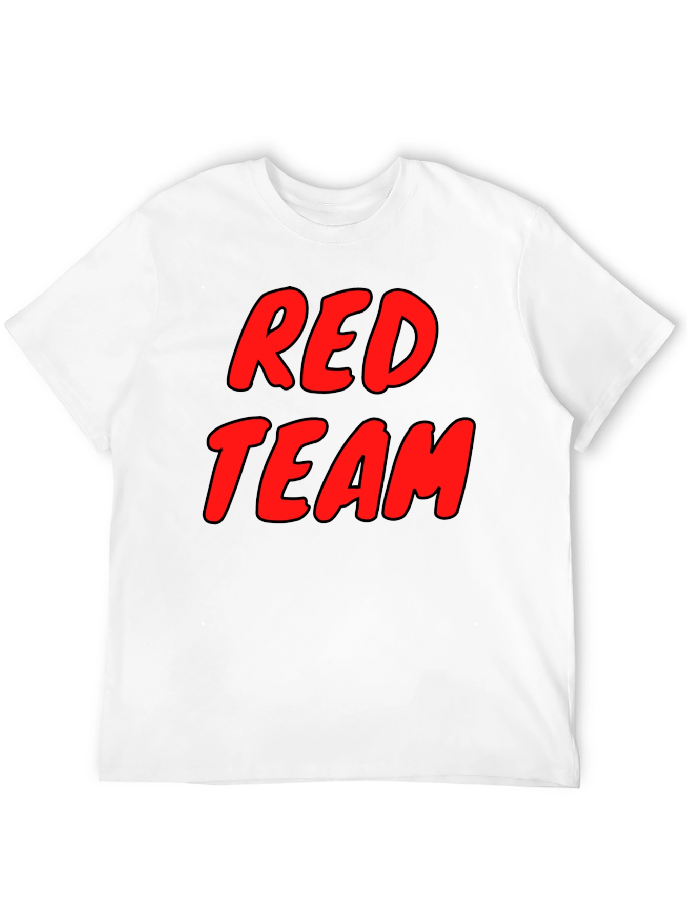 Red Team Graphic Tee - Soft Cotton Blend