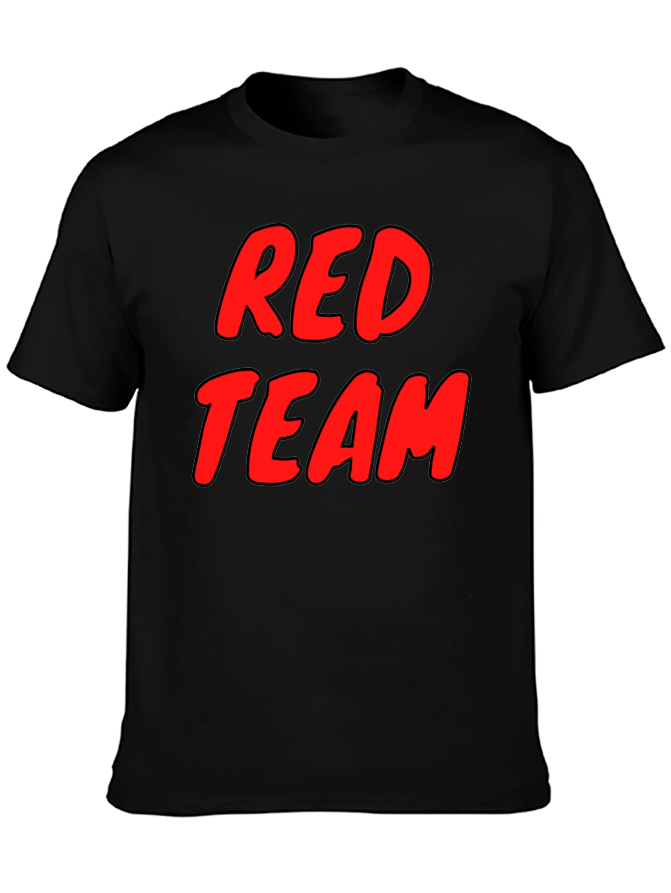 Red Team Graphic Tee - Soft Cotton Blend