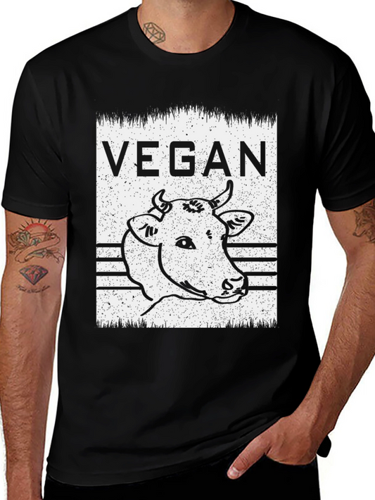Vegan Cow Graphic T-Shirt