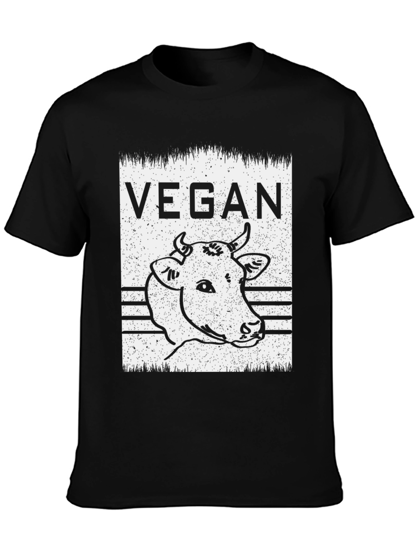 Vegan Cow Graphic T-Shirt