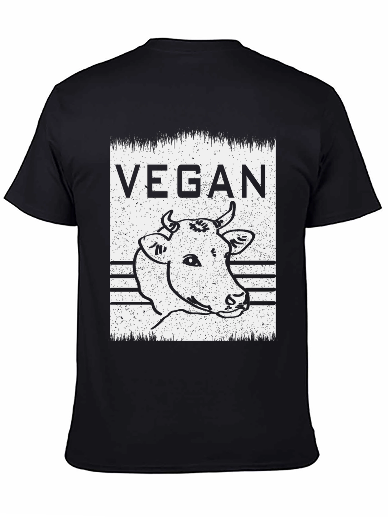Vegan Cow Graphic T-Shirt
