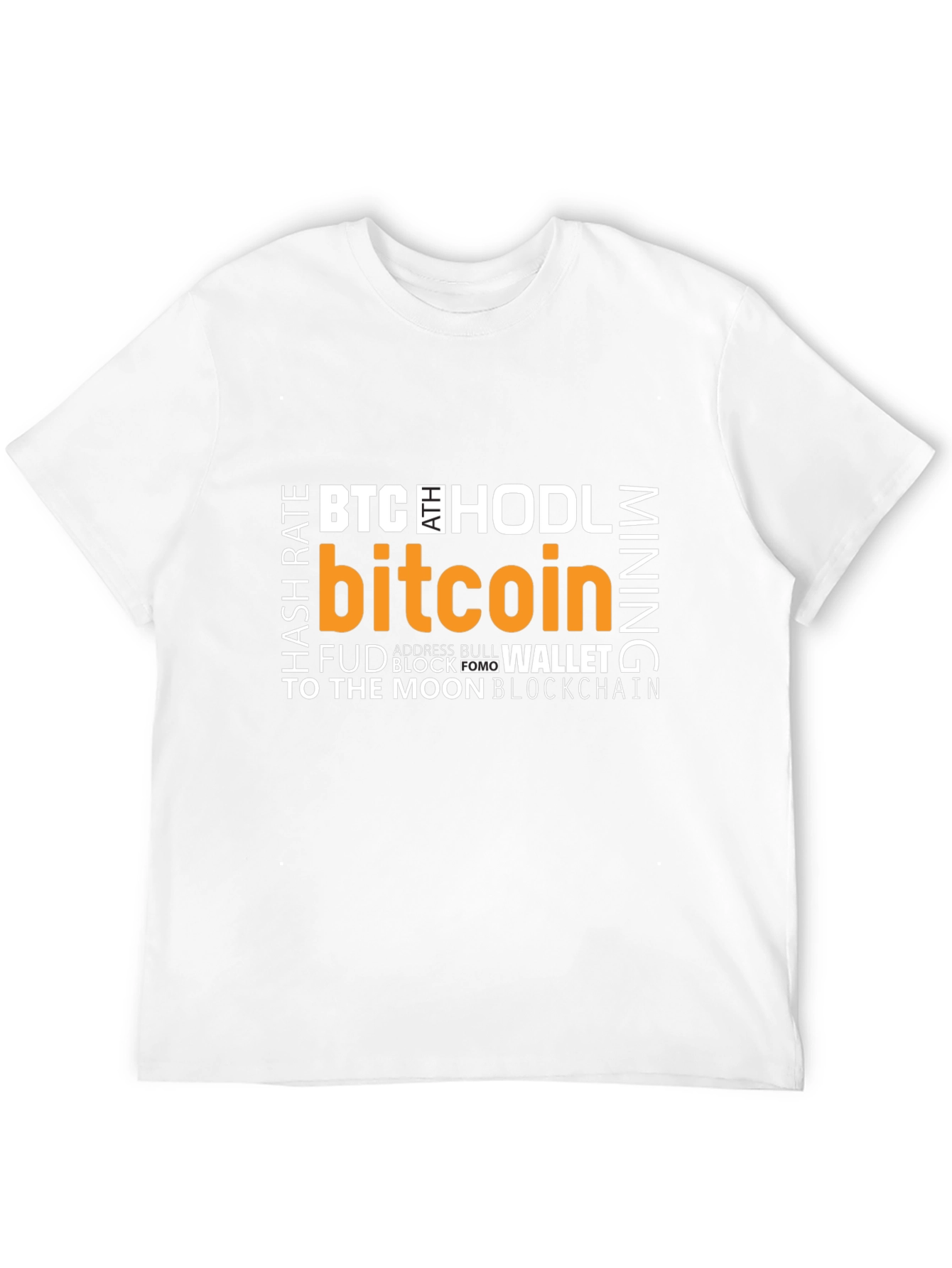 Bitcoin Crypto T-Shirt - HODL BTC Mining - Black