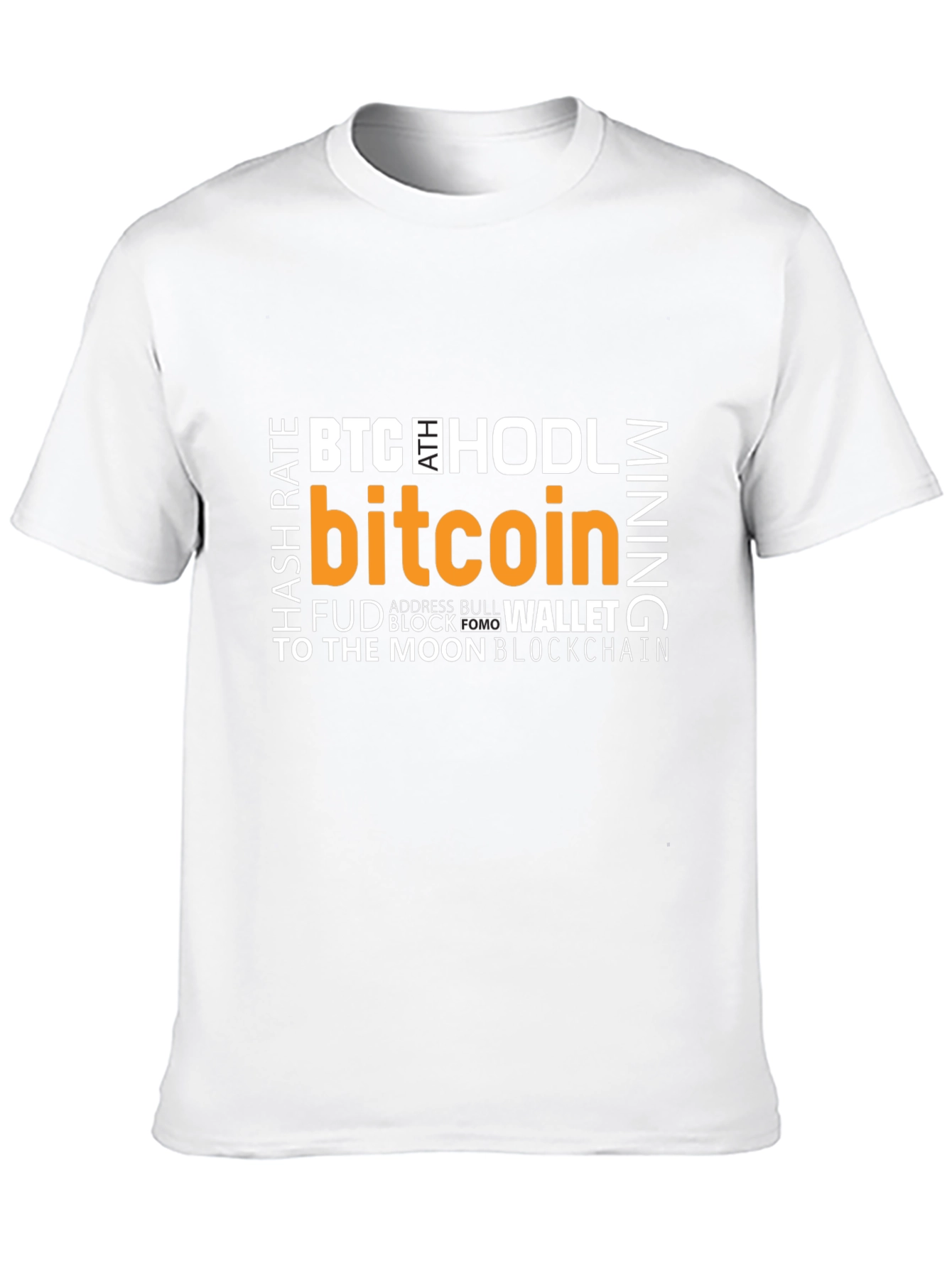 Bitcoin Crypto T-Shirt - HODL BTC Mining - Black