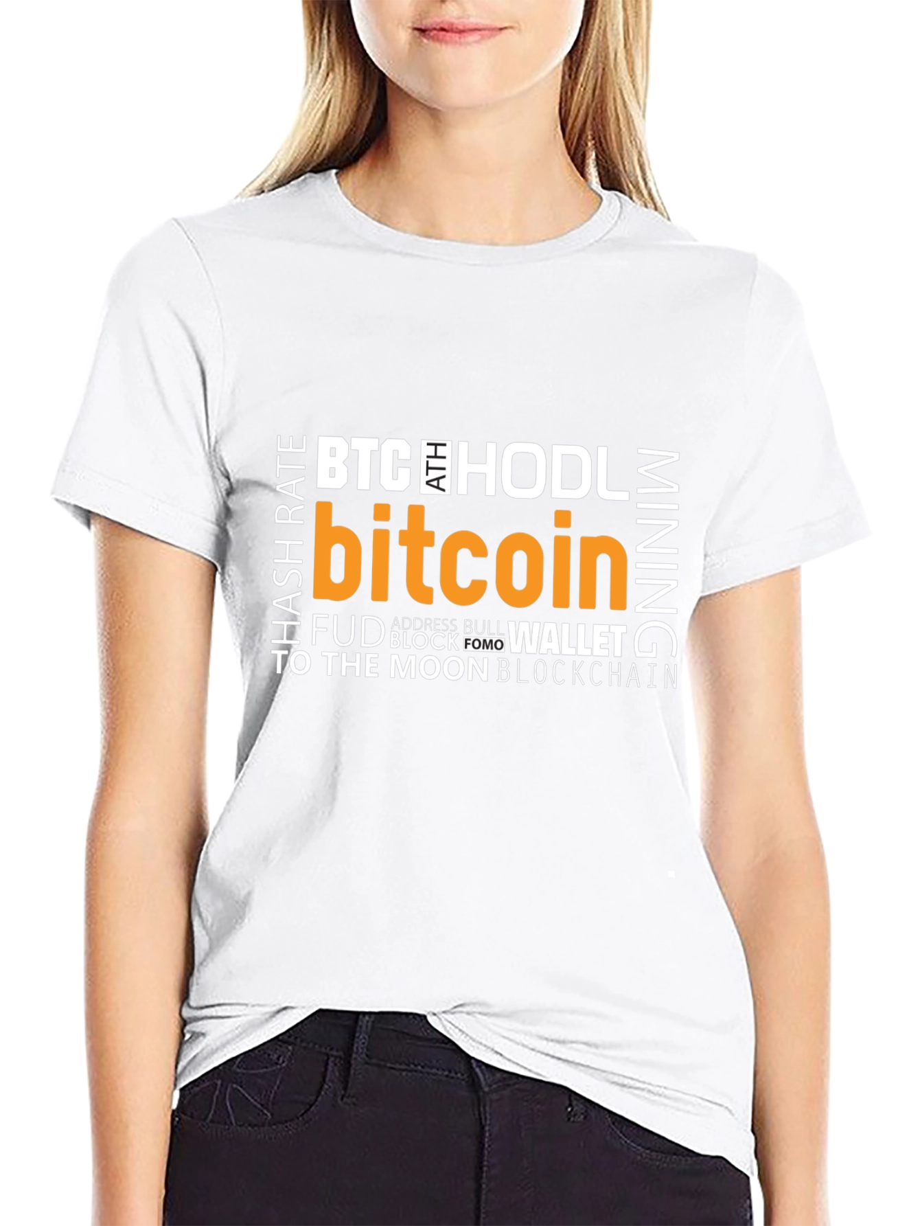 Bitcoin Crypto T-Shirt - HODL BTC Mining - Black