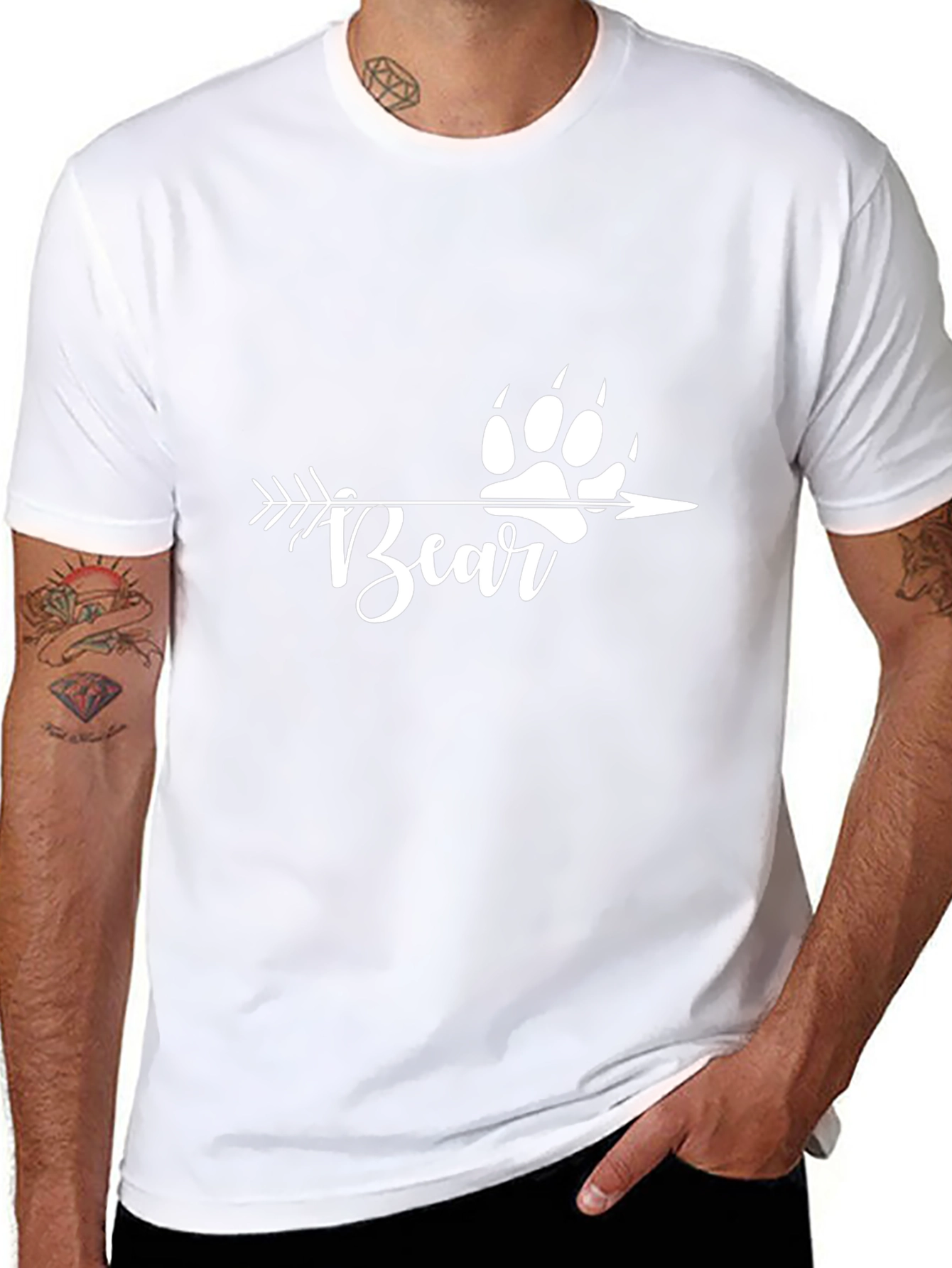Bear Arrow T-Shirt - Graphic Tee