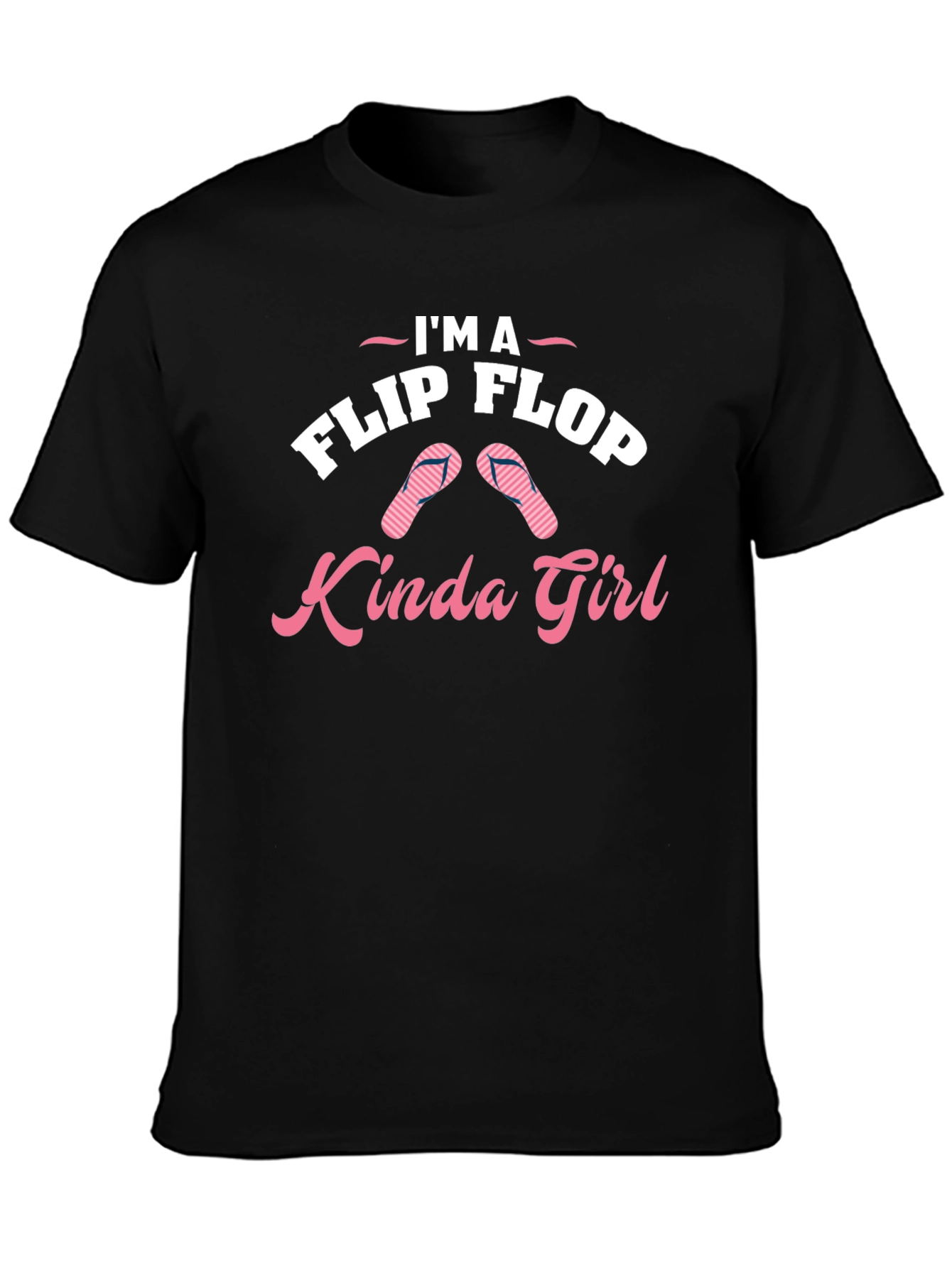 Flip Flop Kinda Girl Graphic T-Shirt