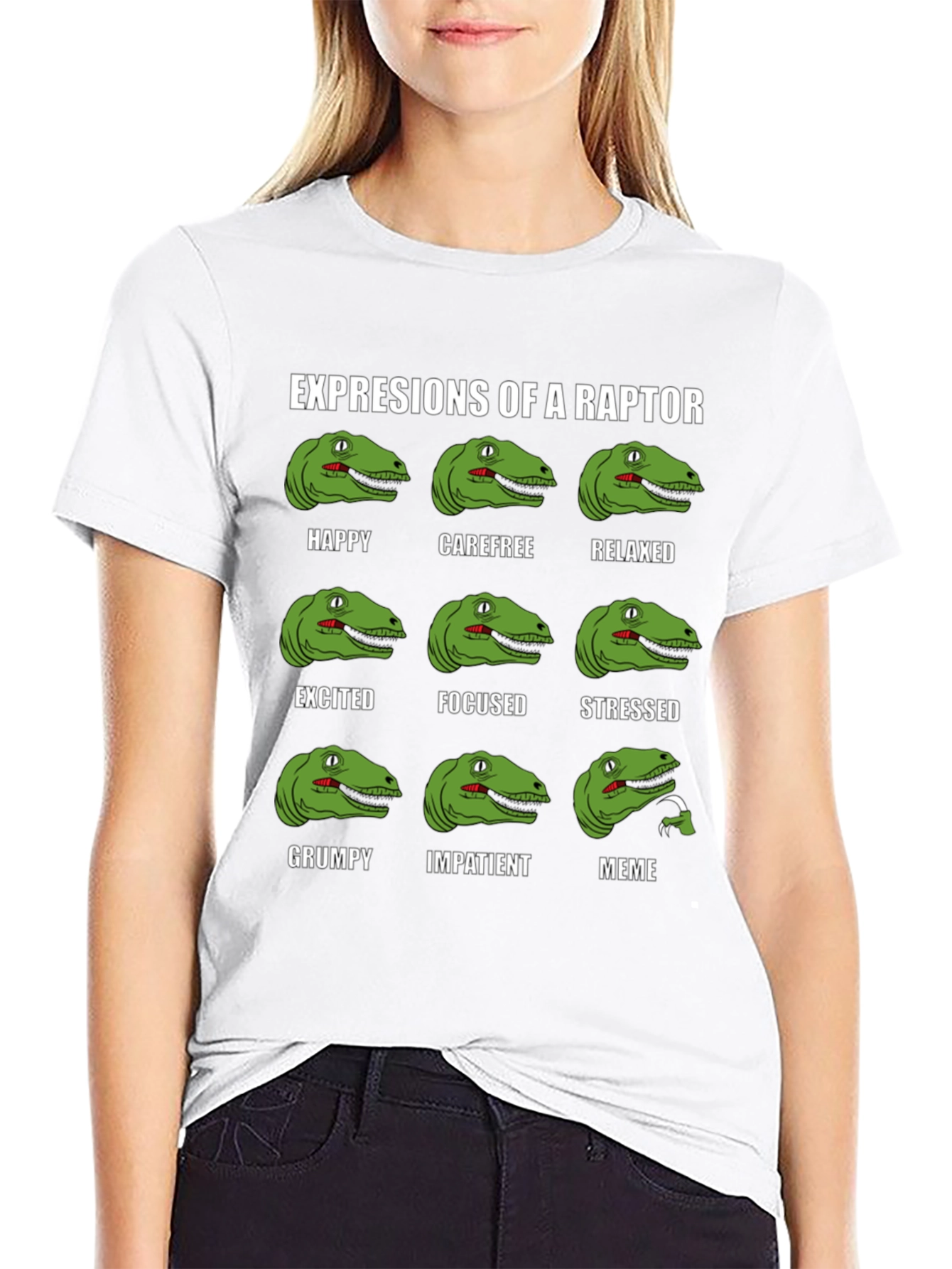 Expressions of a Raptor T-Shirt