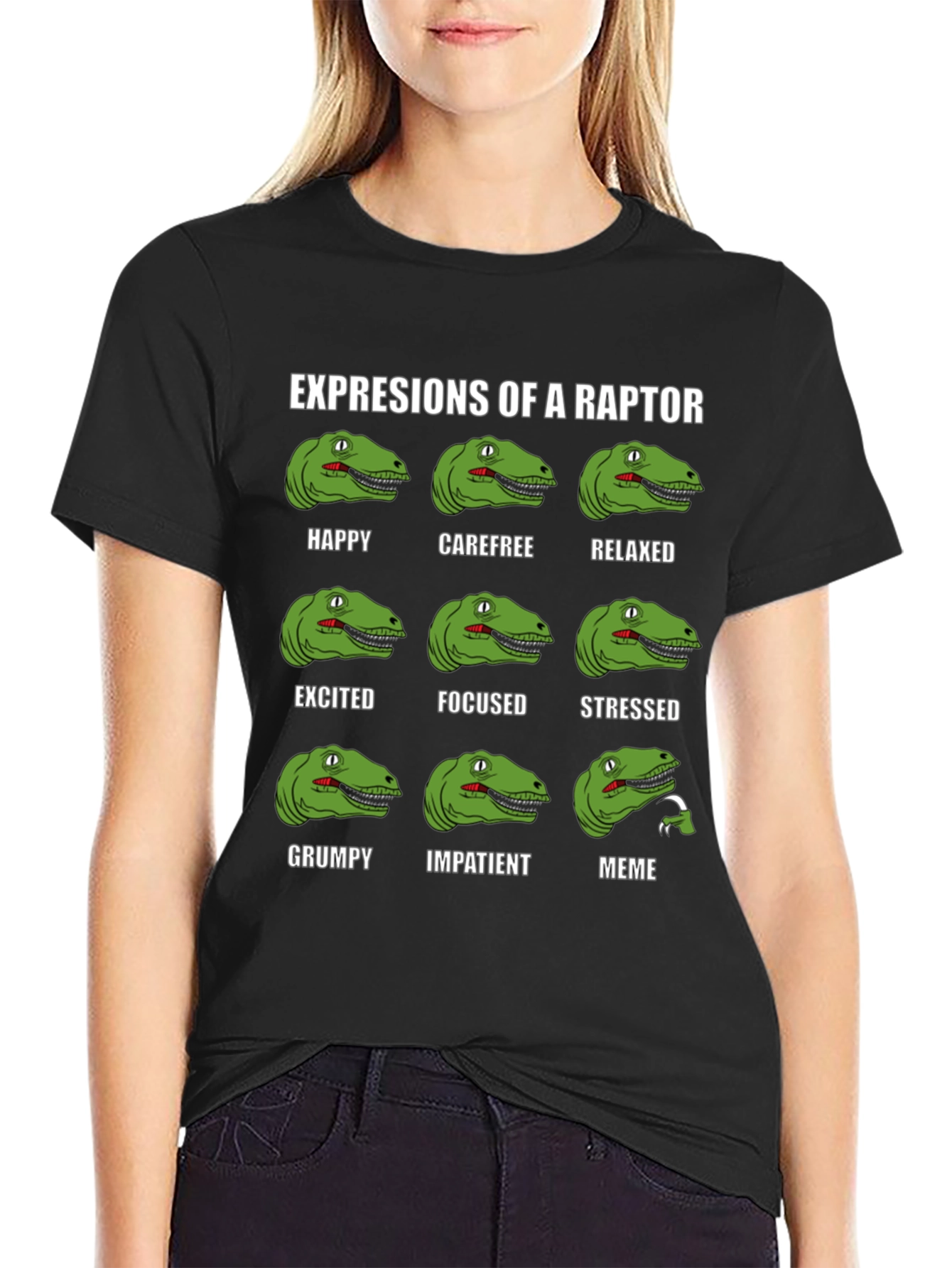 Expressions of a Raptor T-Shirt