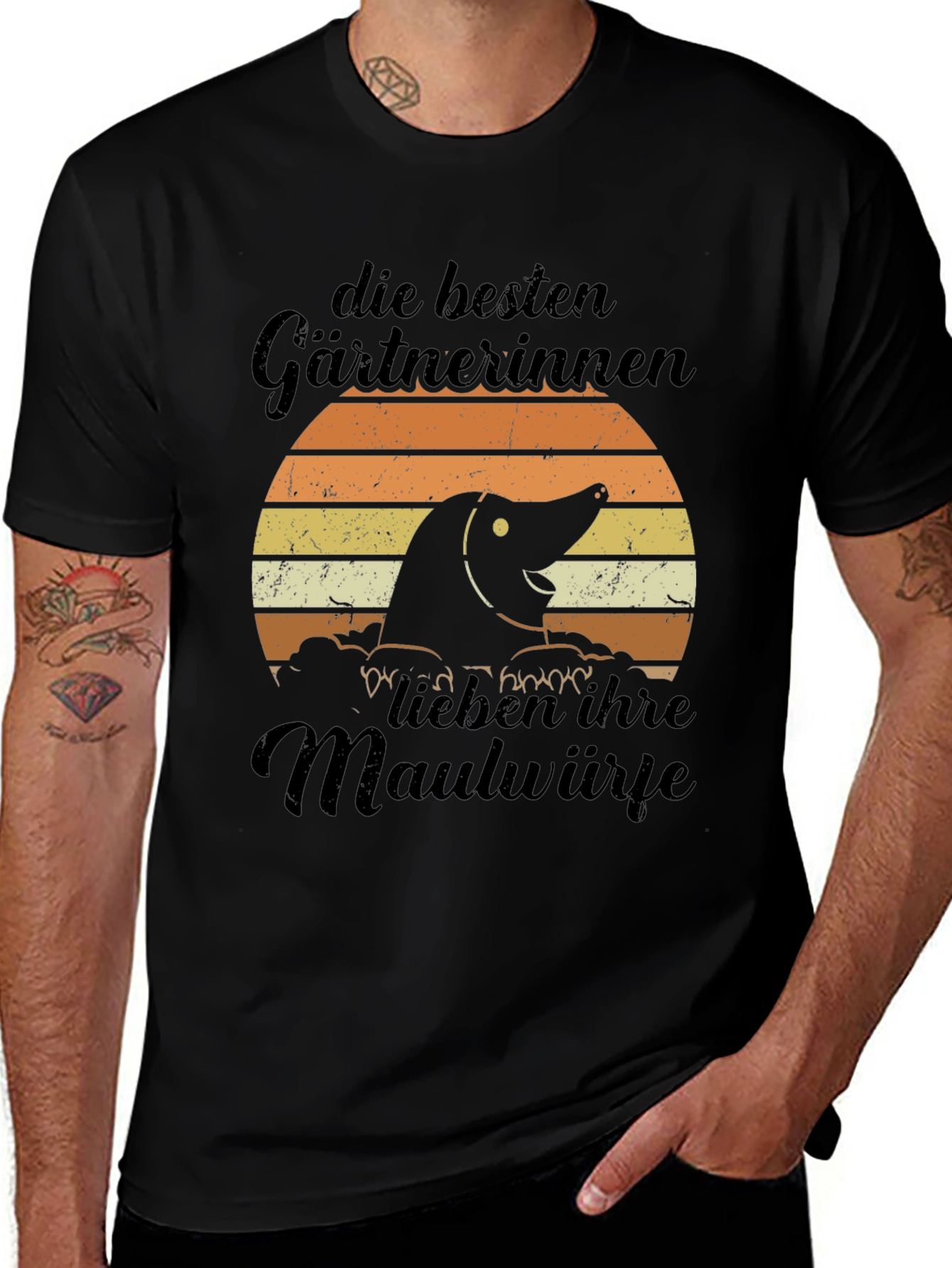 Gardener Mole T-Shirt - Die Besten Gärtnerinnen