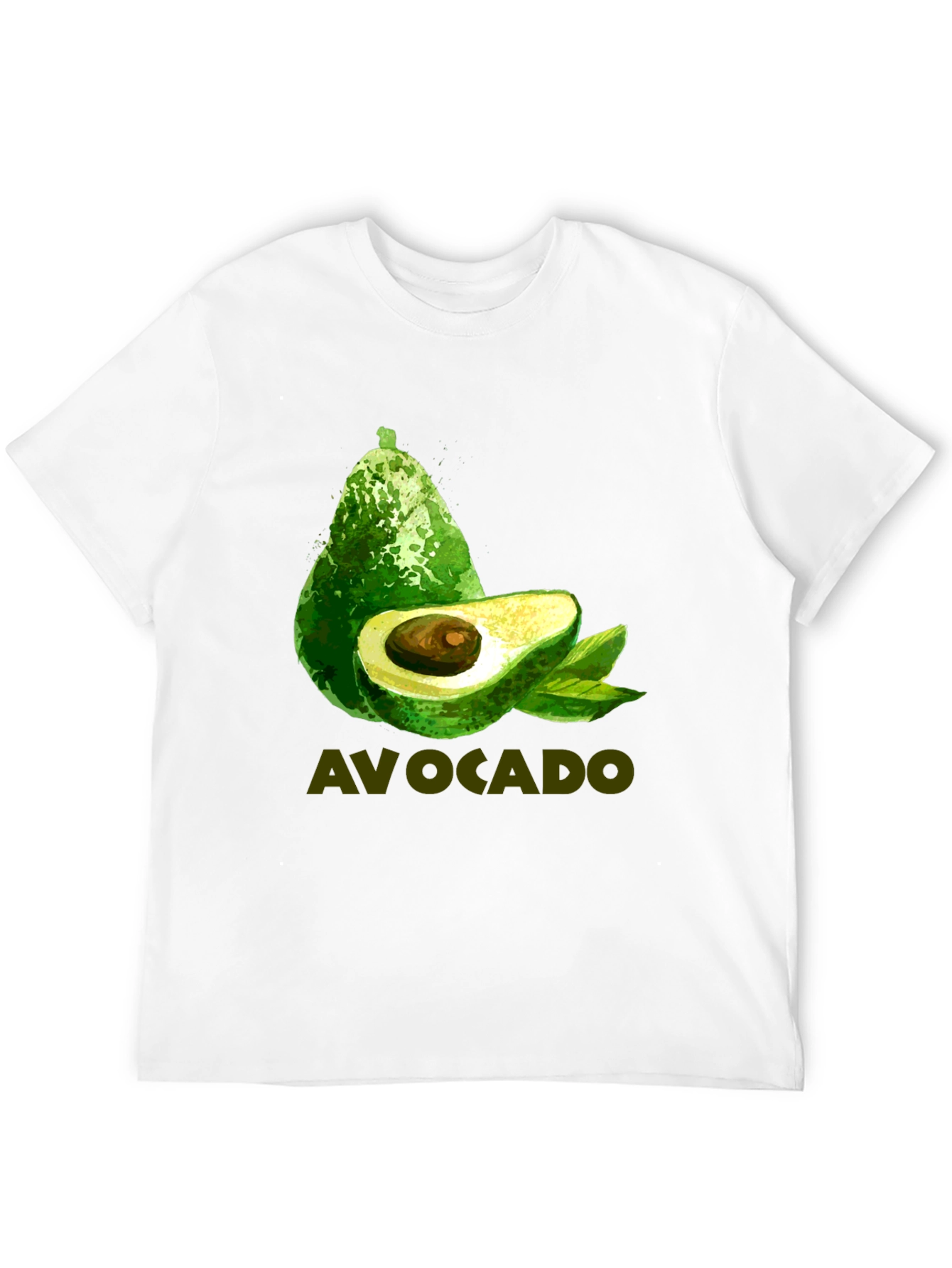 Avocado T-Shirt - Trendy Green Fruit Design