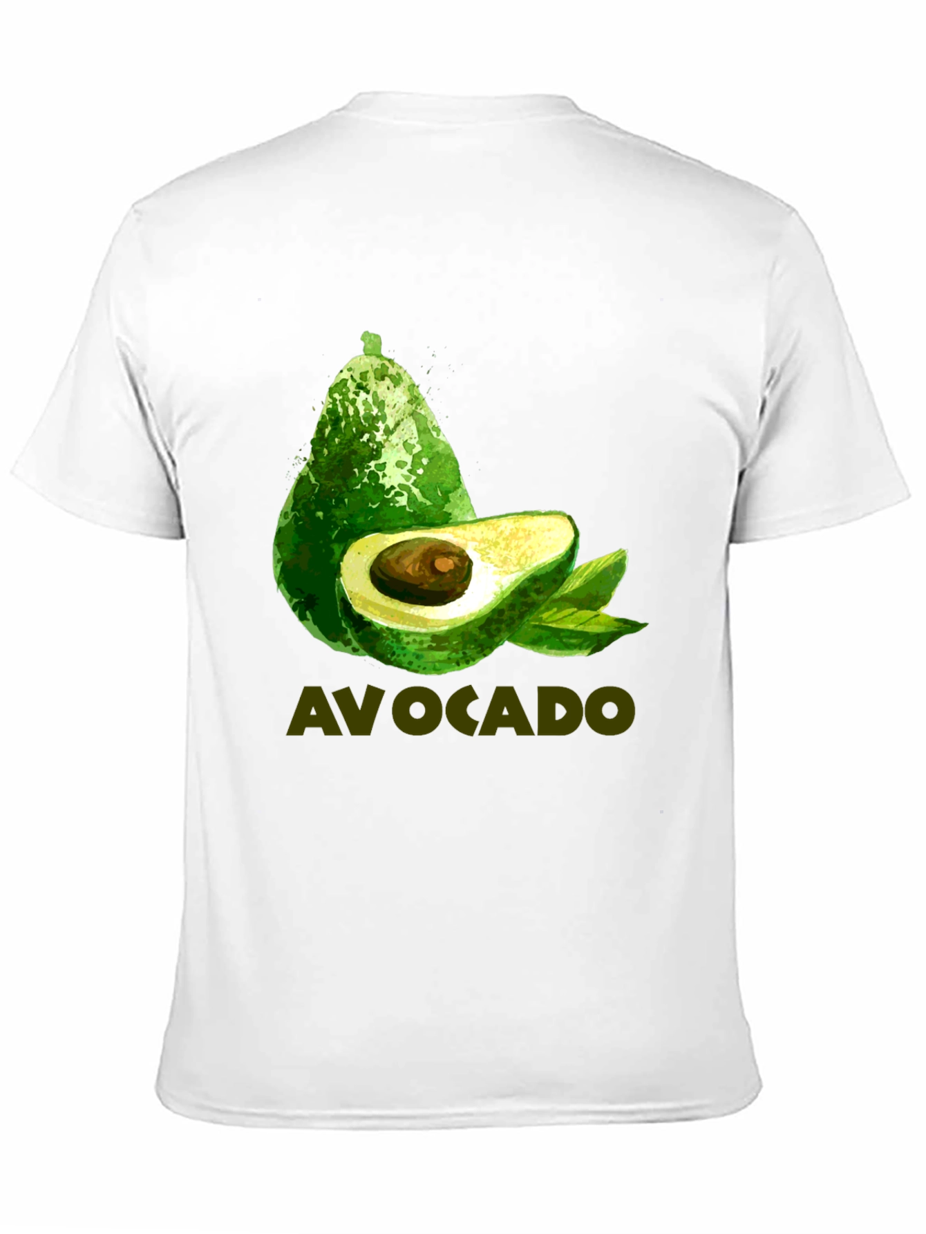 Avocado T-Shirt - Trendy Green Fruit Design