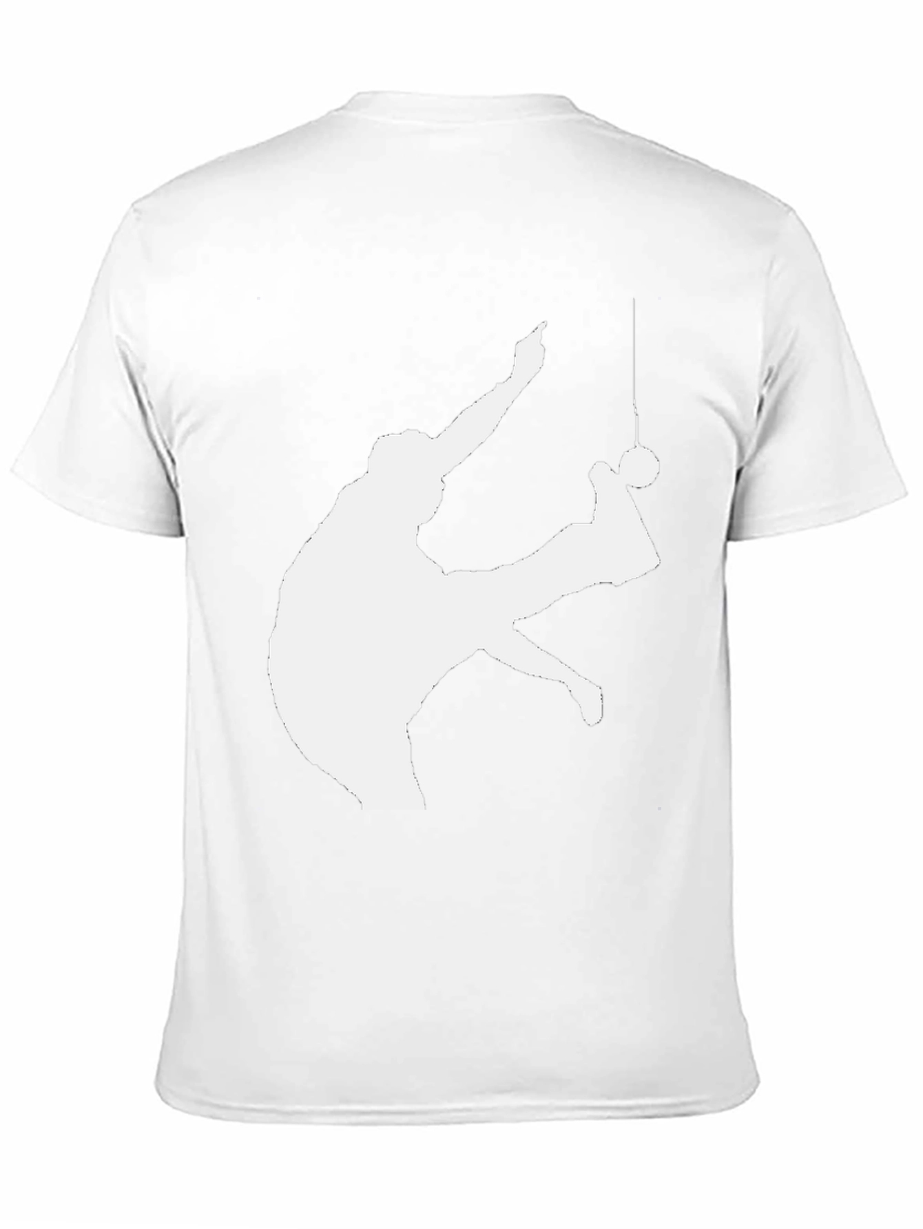 Retro Gymnast Silhouette Black T-Shirt