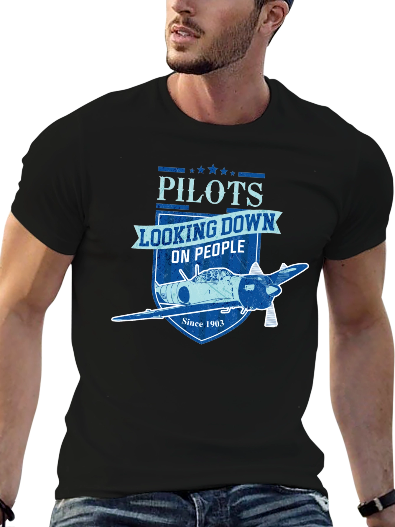 Pilots Looking Down on People T-Shirt