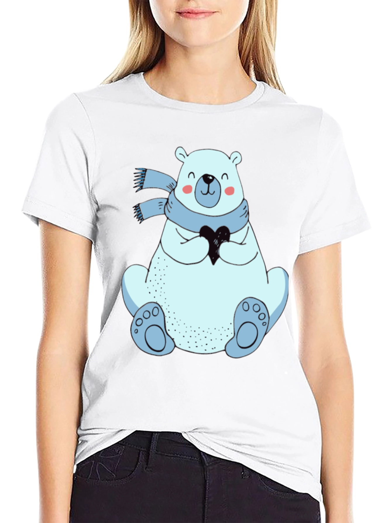 Bear Hugs Black T-Shirt