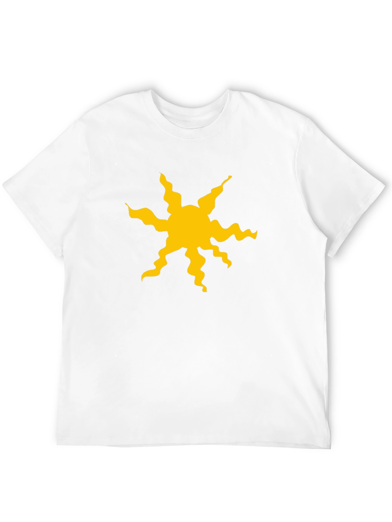 Tangled Sun Symbol Black T-Shirt