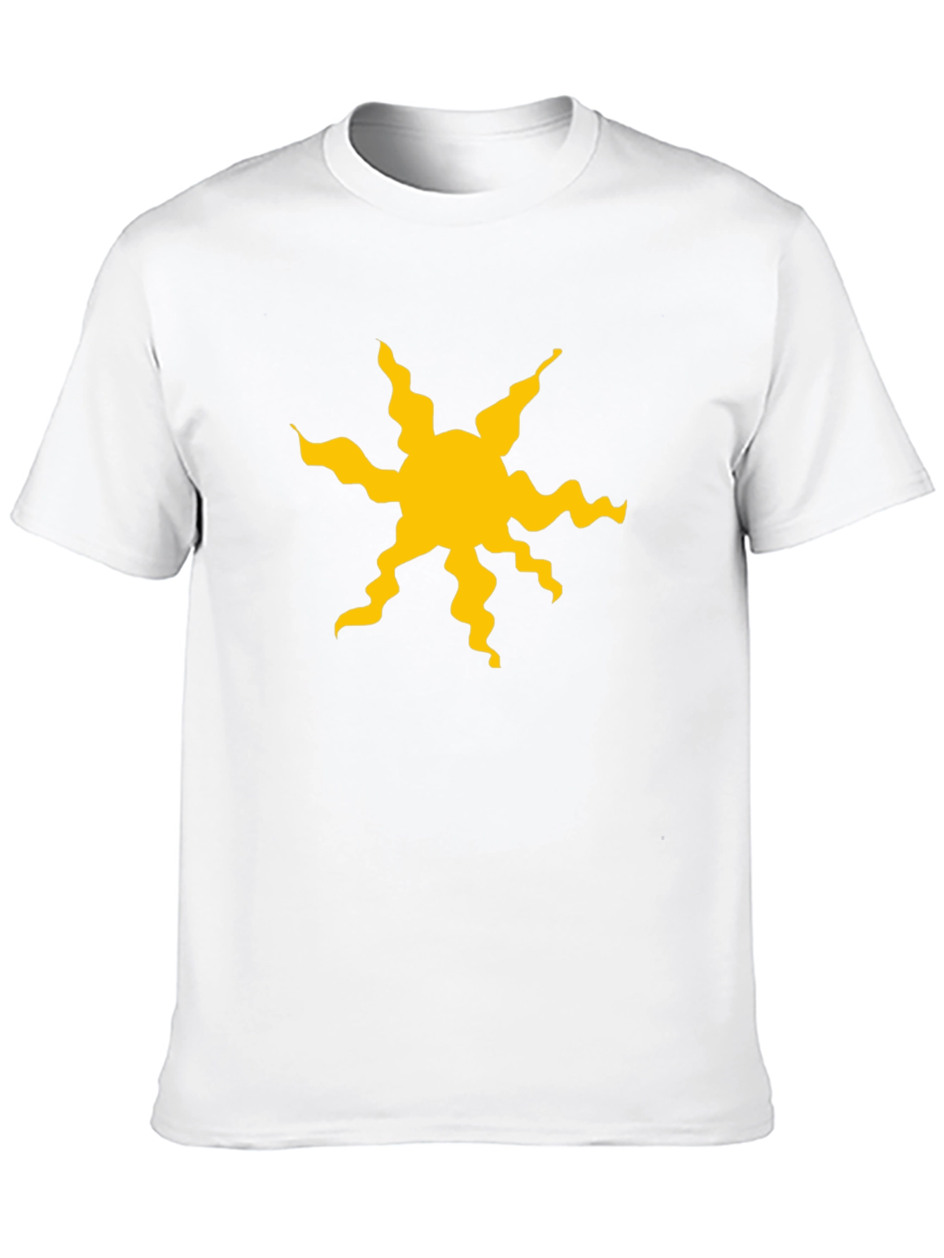 Tangled Sun Symbol Black T-Shirt