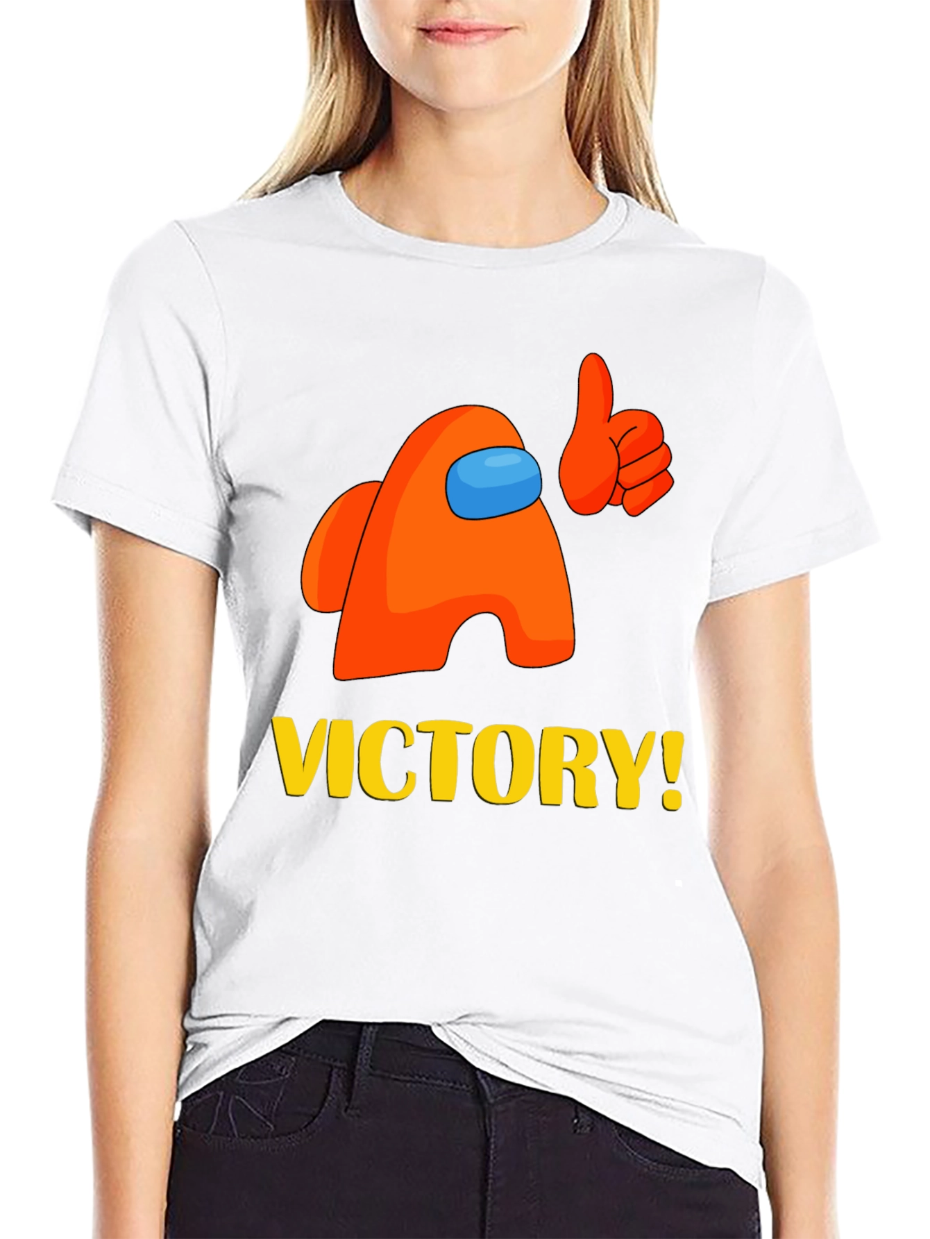 Among Us Victory T-Shirt - Crewmate Design