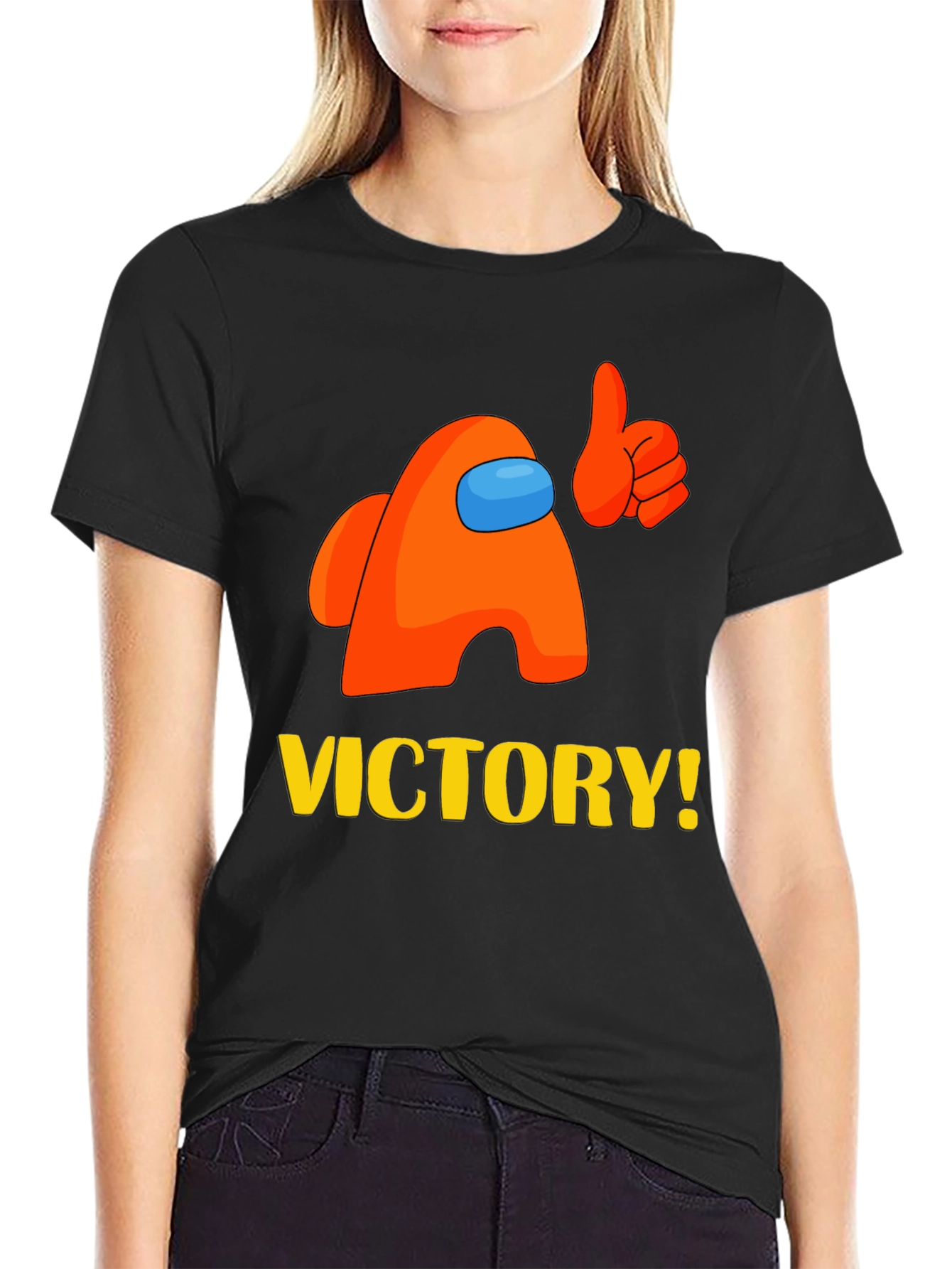 Among Us Victory T-Shirt - Crewmate Design