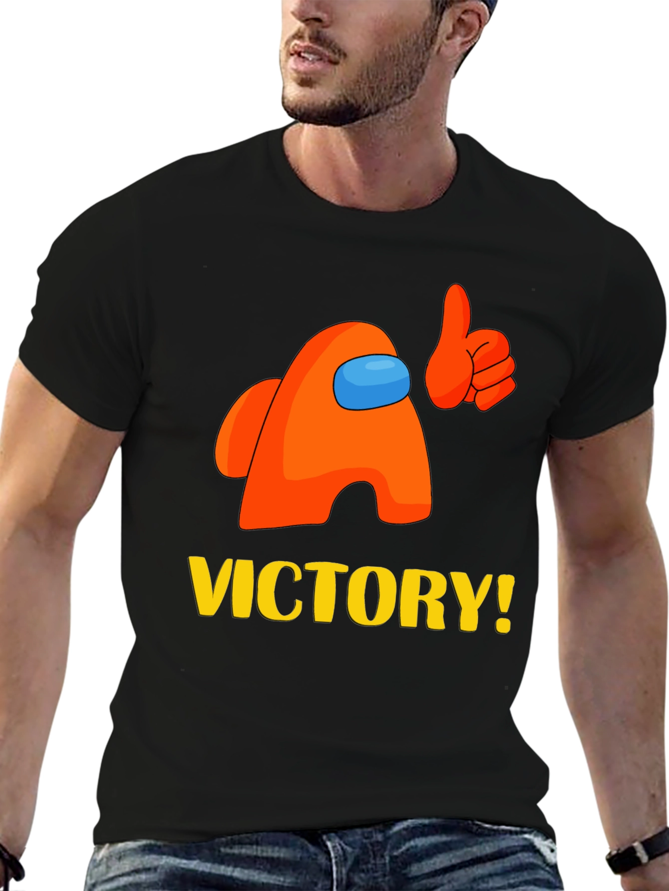 Among Us Victory T-Shirt - Crewmate Design