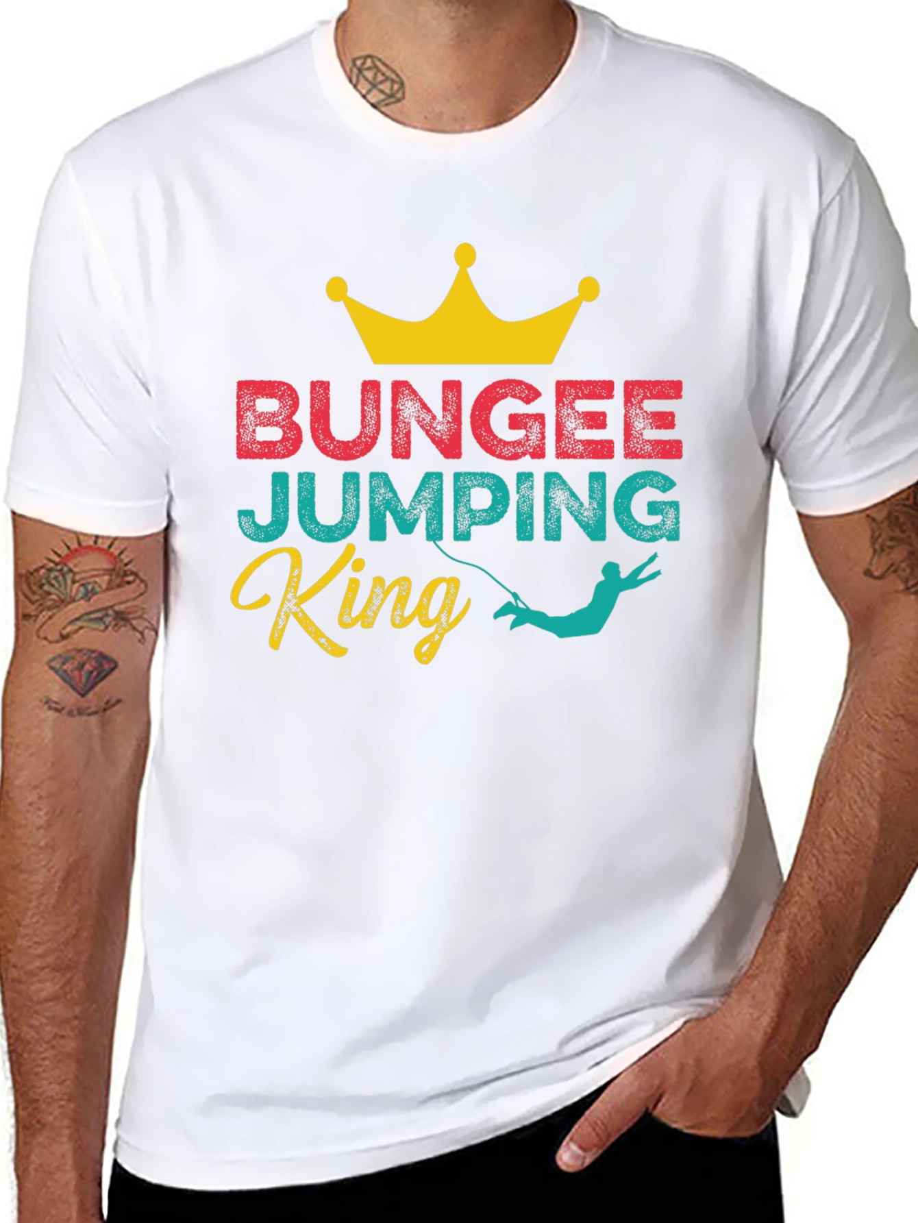 Bungee Jumping King T-Shirt