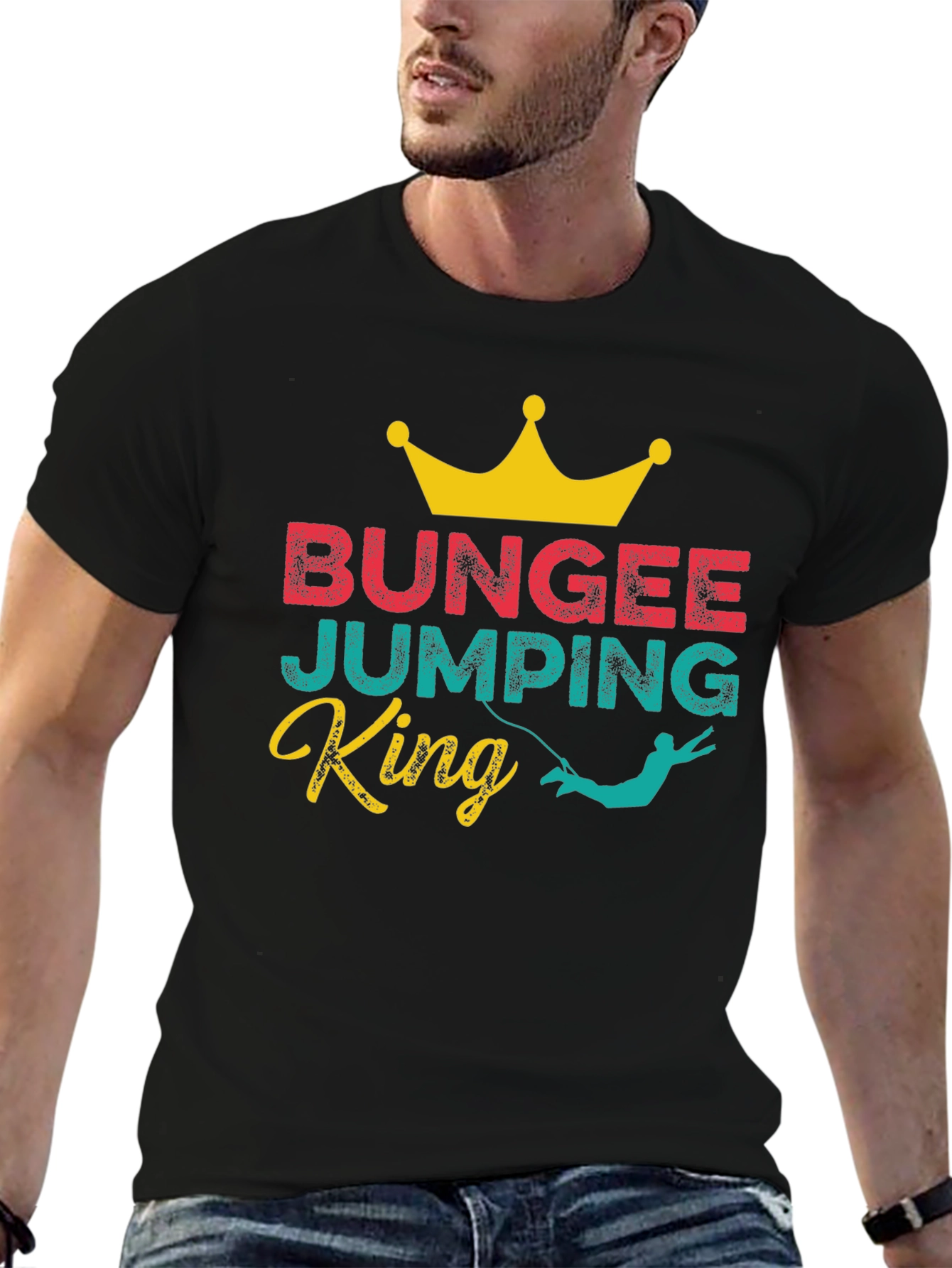 Bungee Jumping King T-Shirt