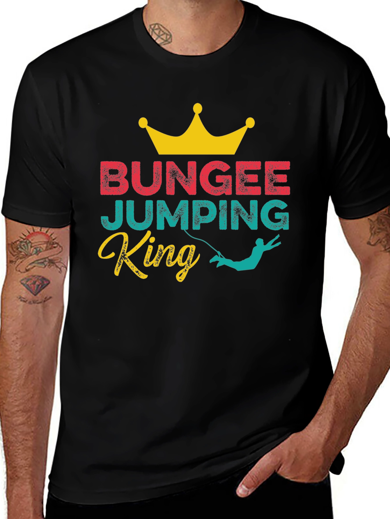 Bungee Jumping King T-Shirt
