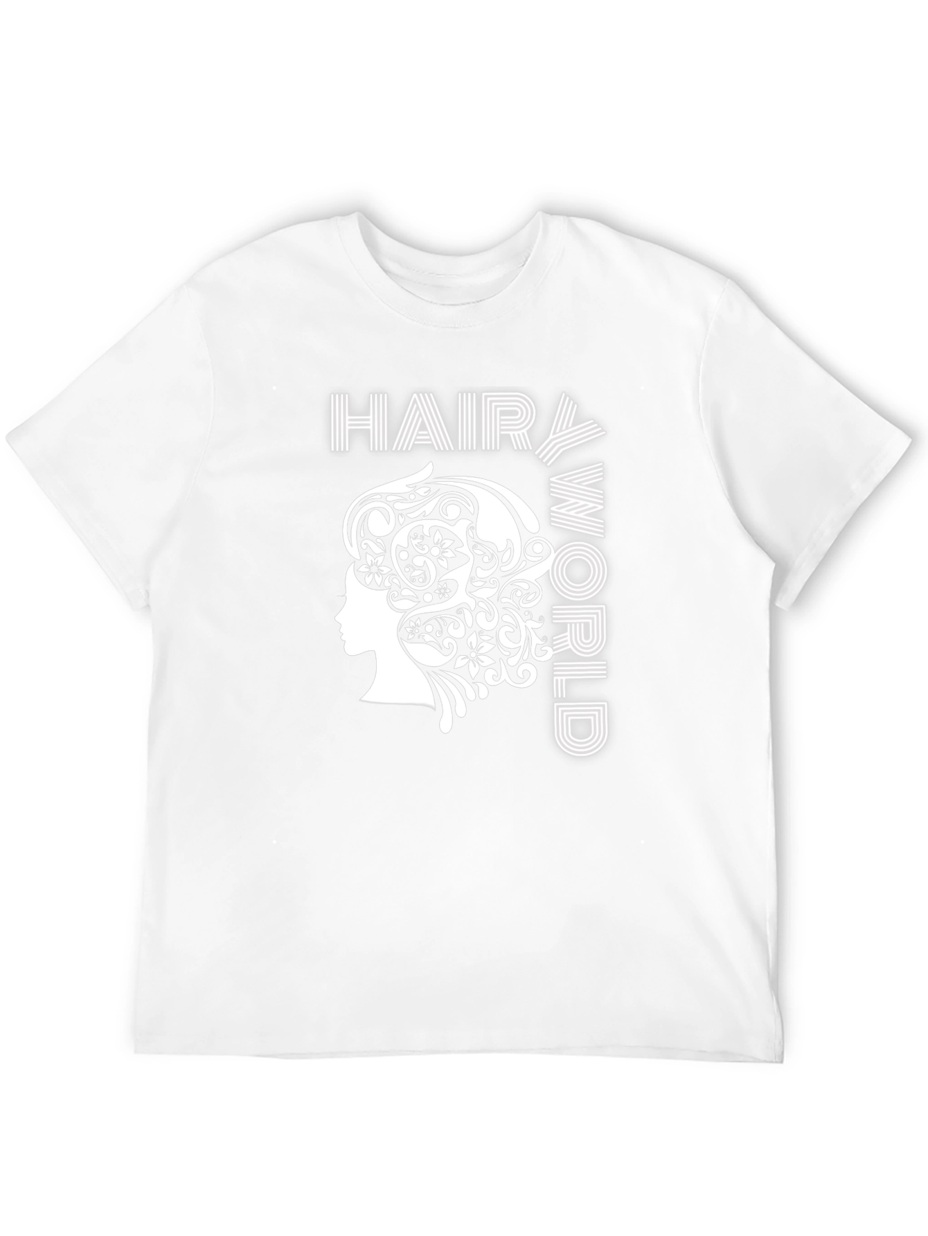 Hairy World Graphic Tee - Stylish Unisex T-Shirt