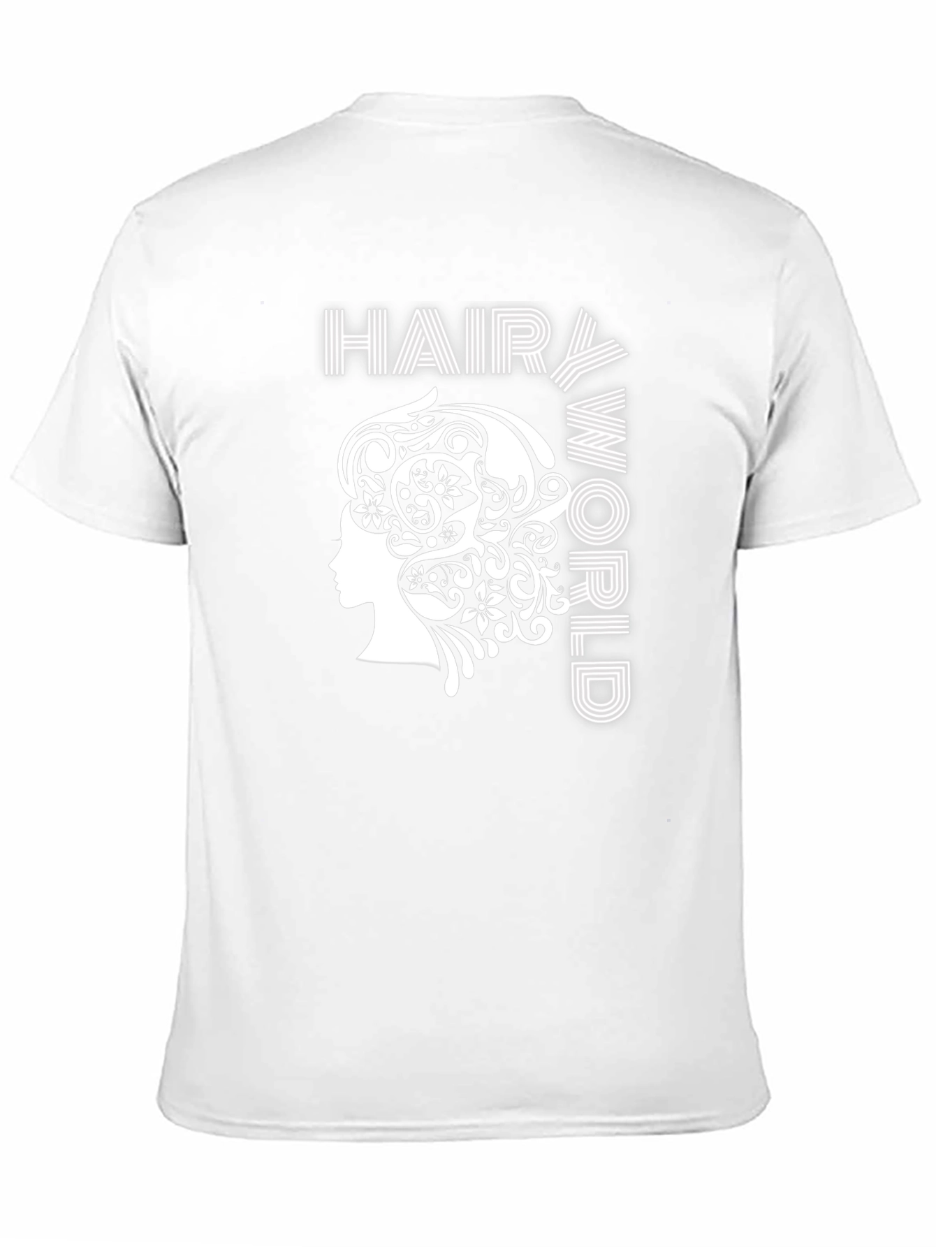 Hairy World Graphic Tee - Stylish Unisex T-Shirt