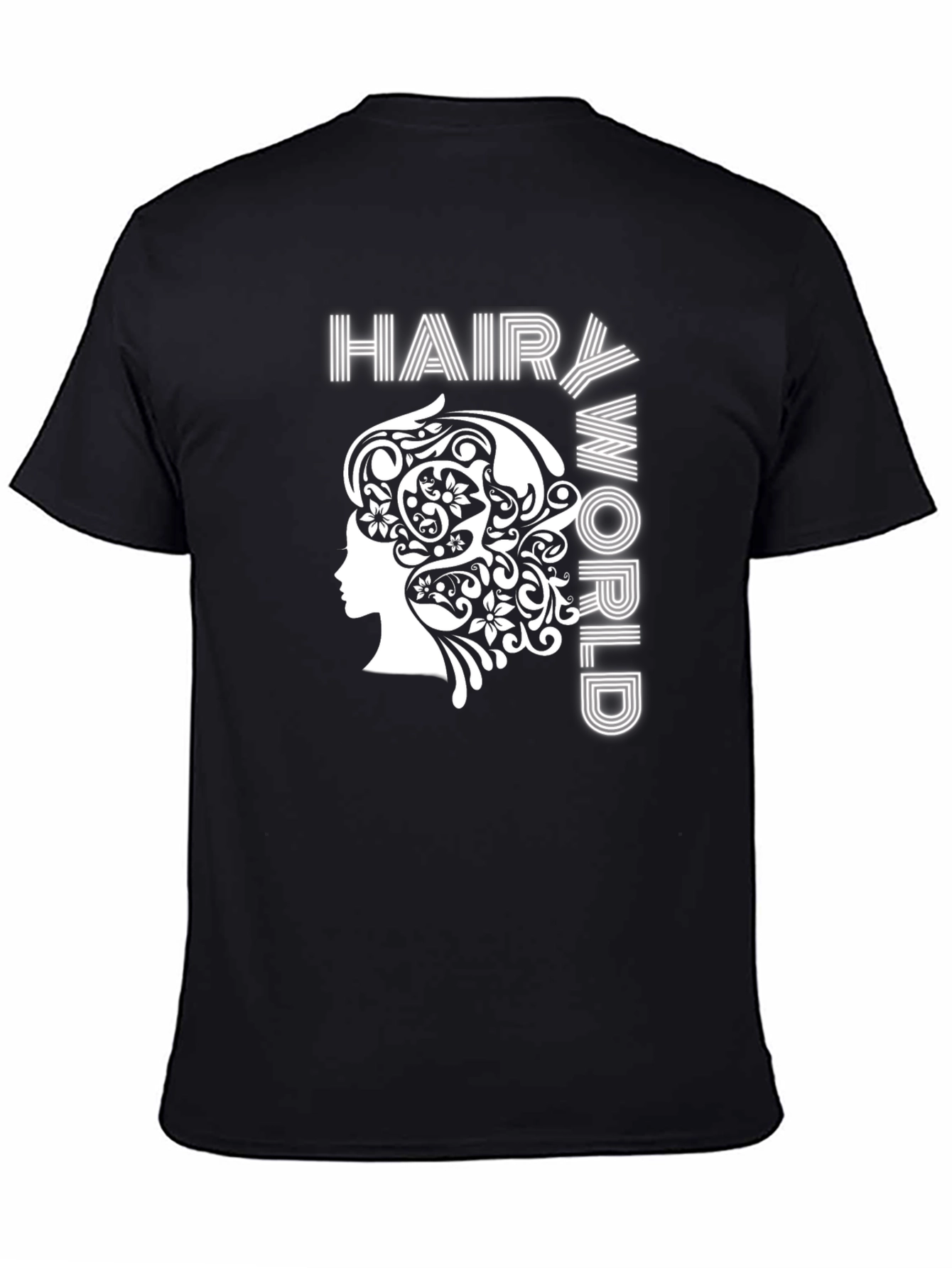 Hairy World Graphic Tee - Stylish Unisex T-Shirt