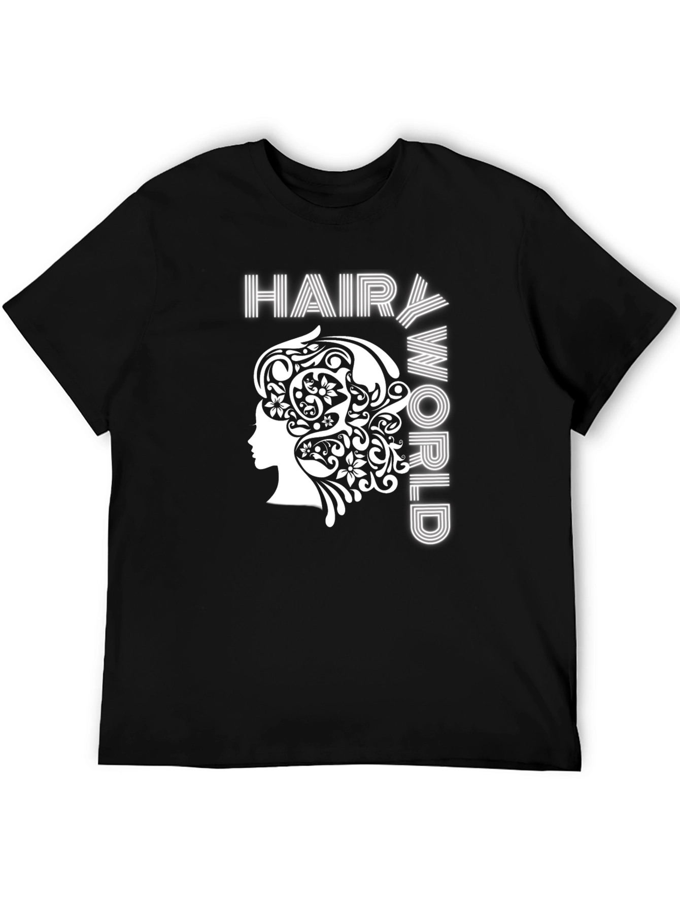 Hairy World Graphic Tee - Stylish Unisex T-Shirt