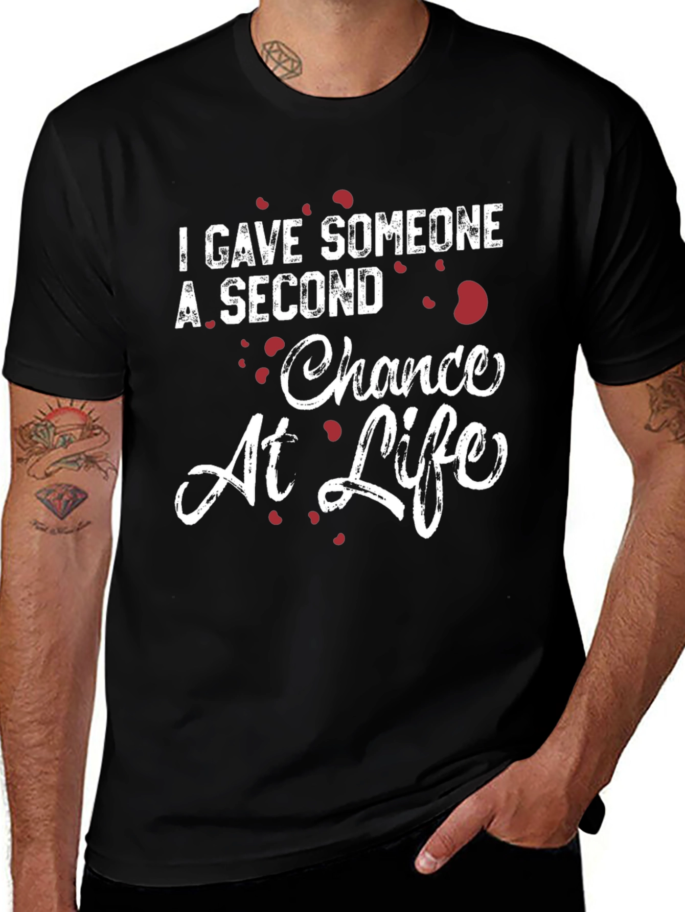 Second Chance at Life T-Shirt - Donate Life
