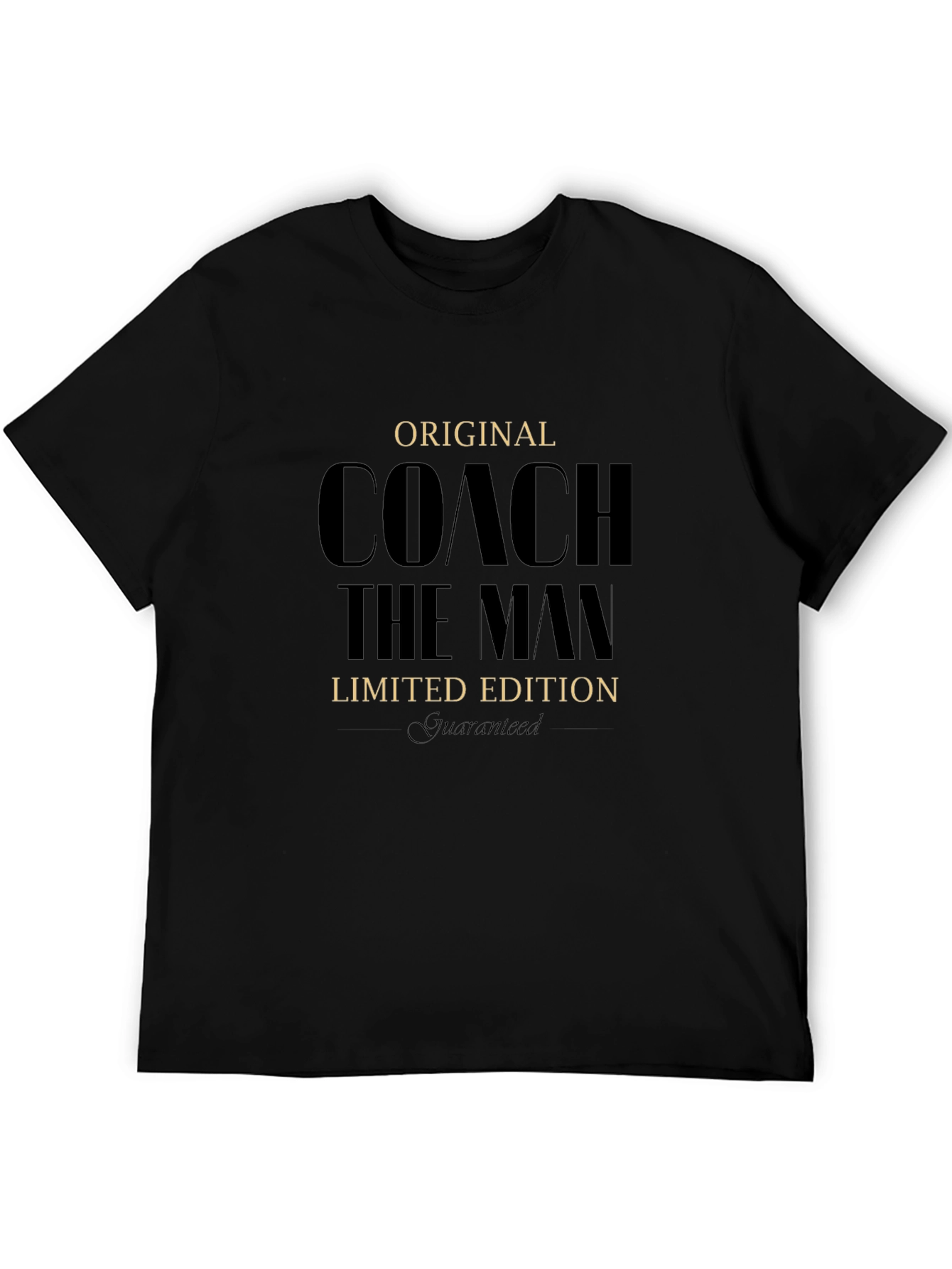 Original Coach the Man Limited Edition Black T-Shirt