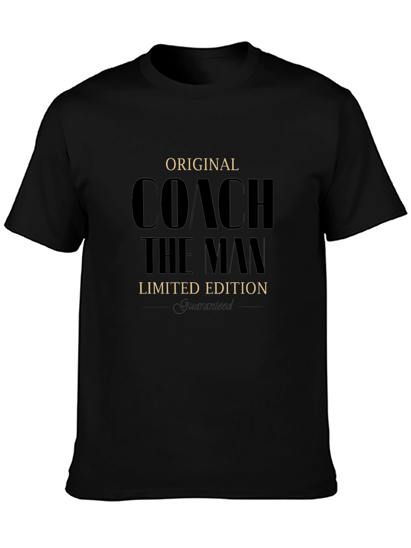 Original Coach the Man Limited Edition Black T-Shirt