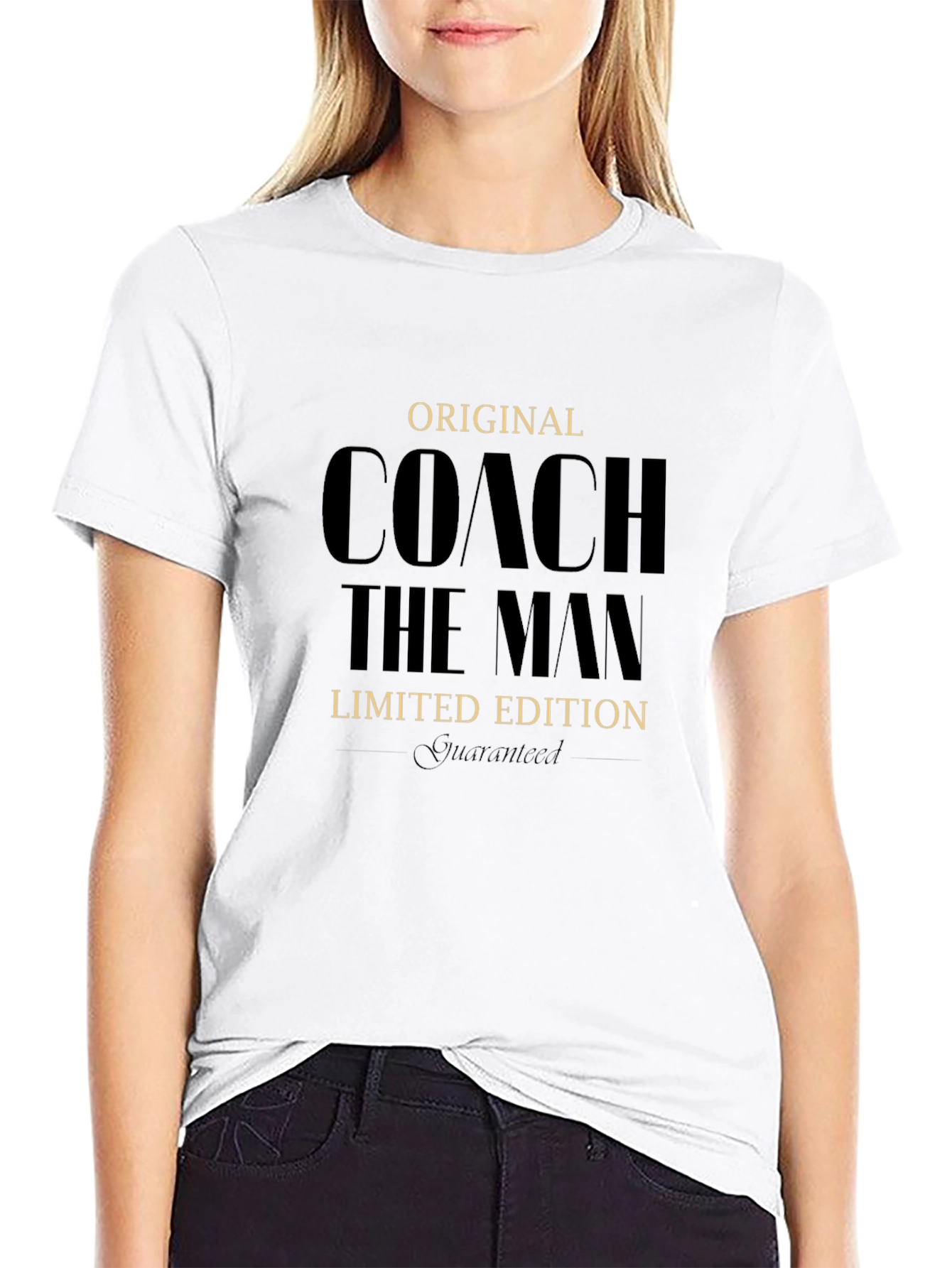 Original Coach the Man Limited Edition Black T-Shirt