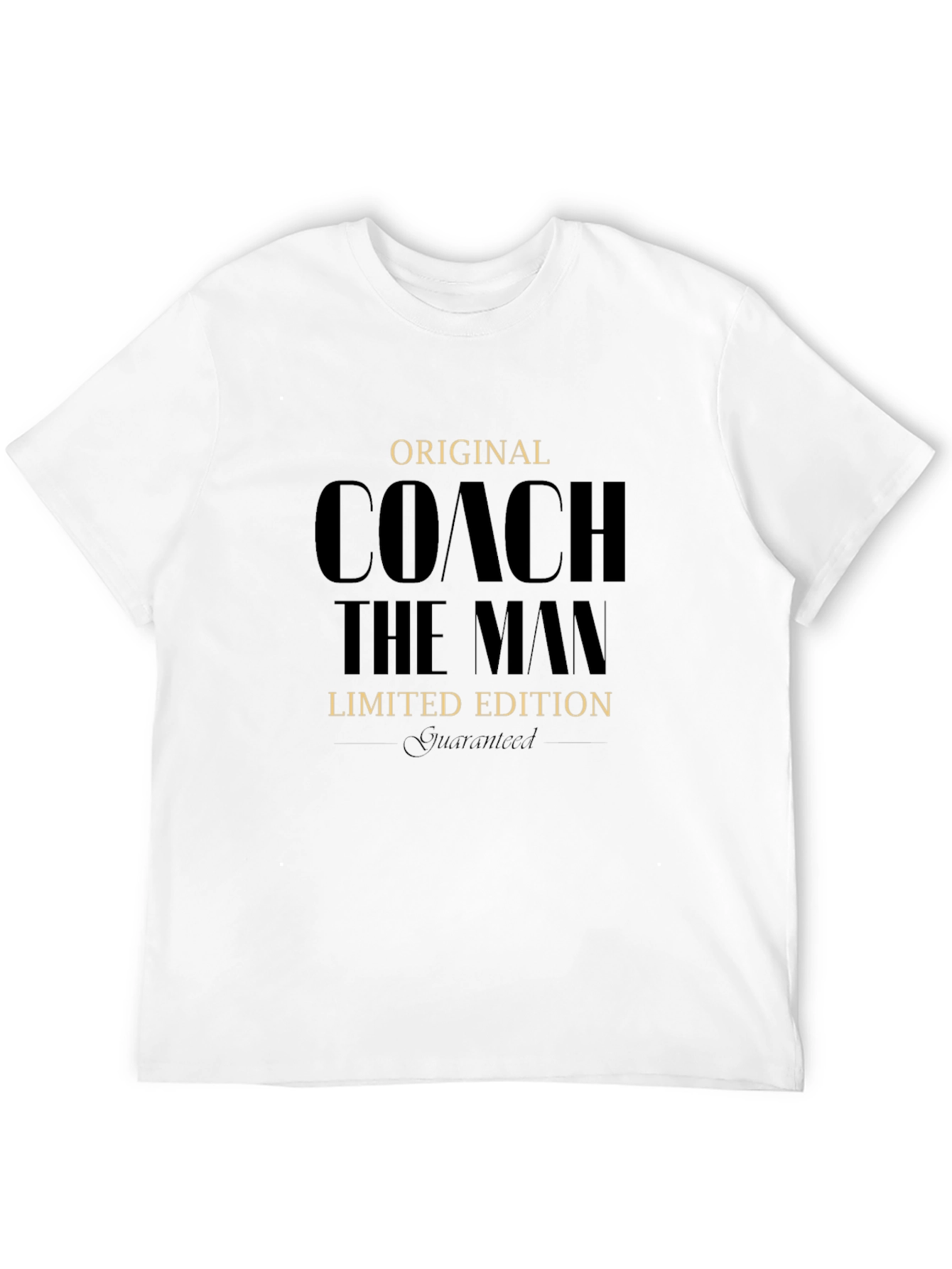 Original Coach the Man Limited Edition Black T-Shirt