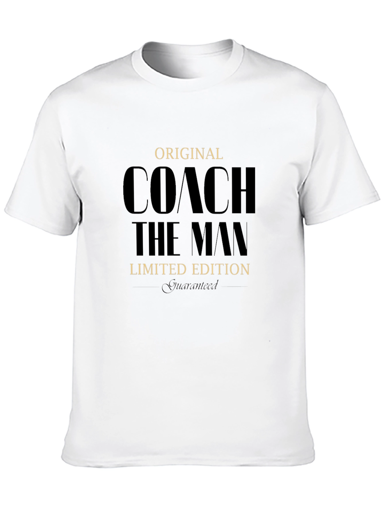 Original Coach the Man Limited Edition Black T-Shirt