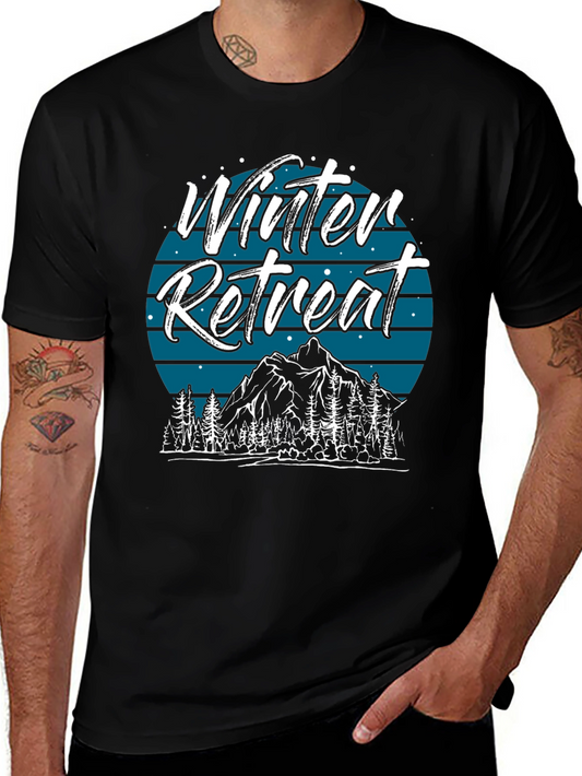 Winter Retreat Graphic T-Shirt