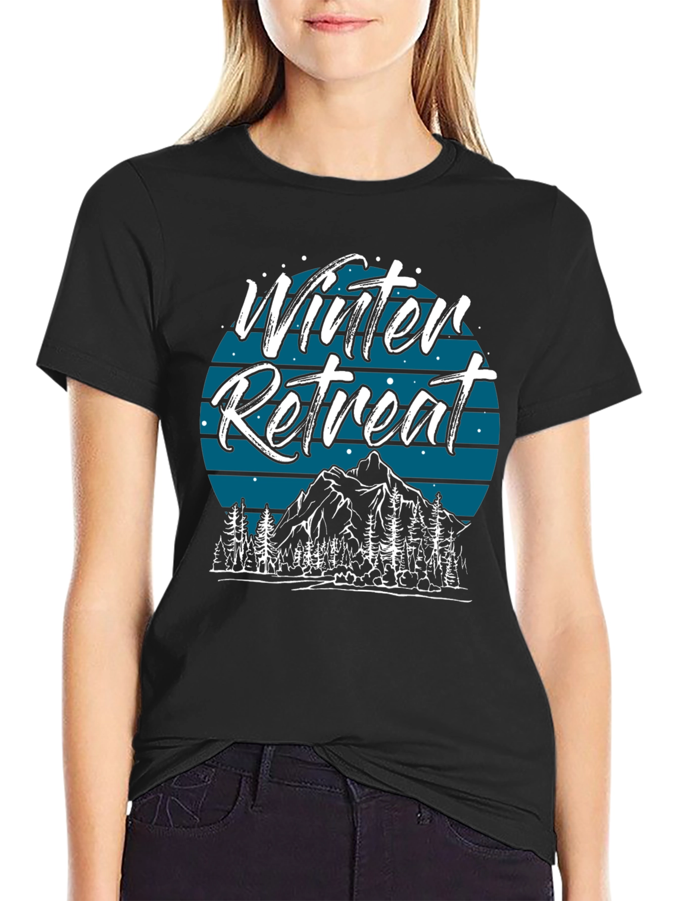 Winter Retreat Graphic T-Shirt