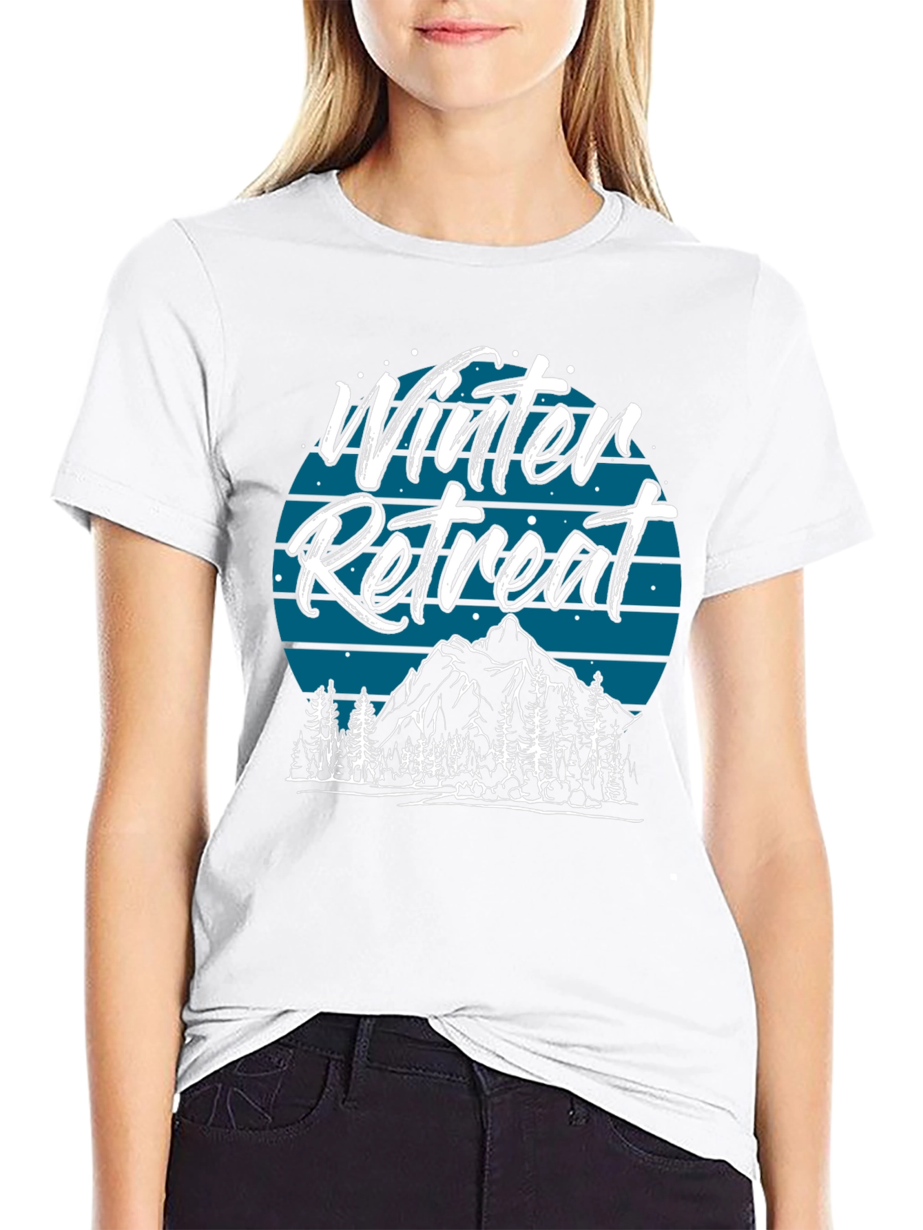 Winter Retreat Graphic T-Shirt