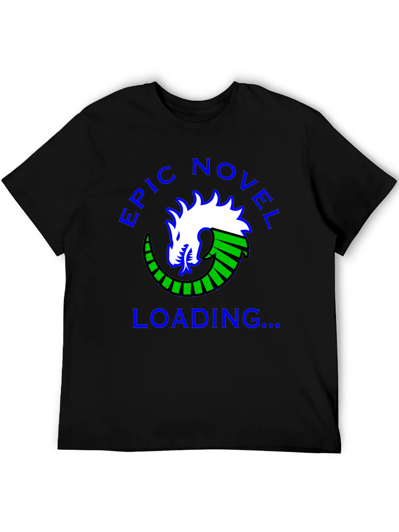 Epic Novel Loading Dragon Graphic Tee