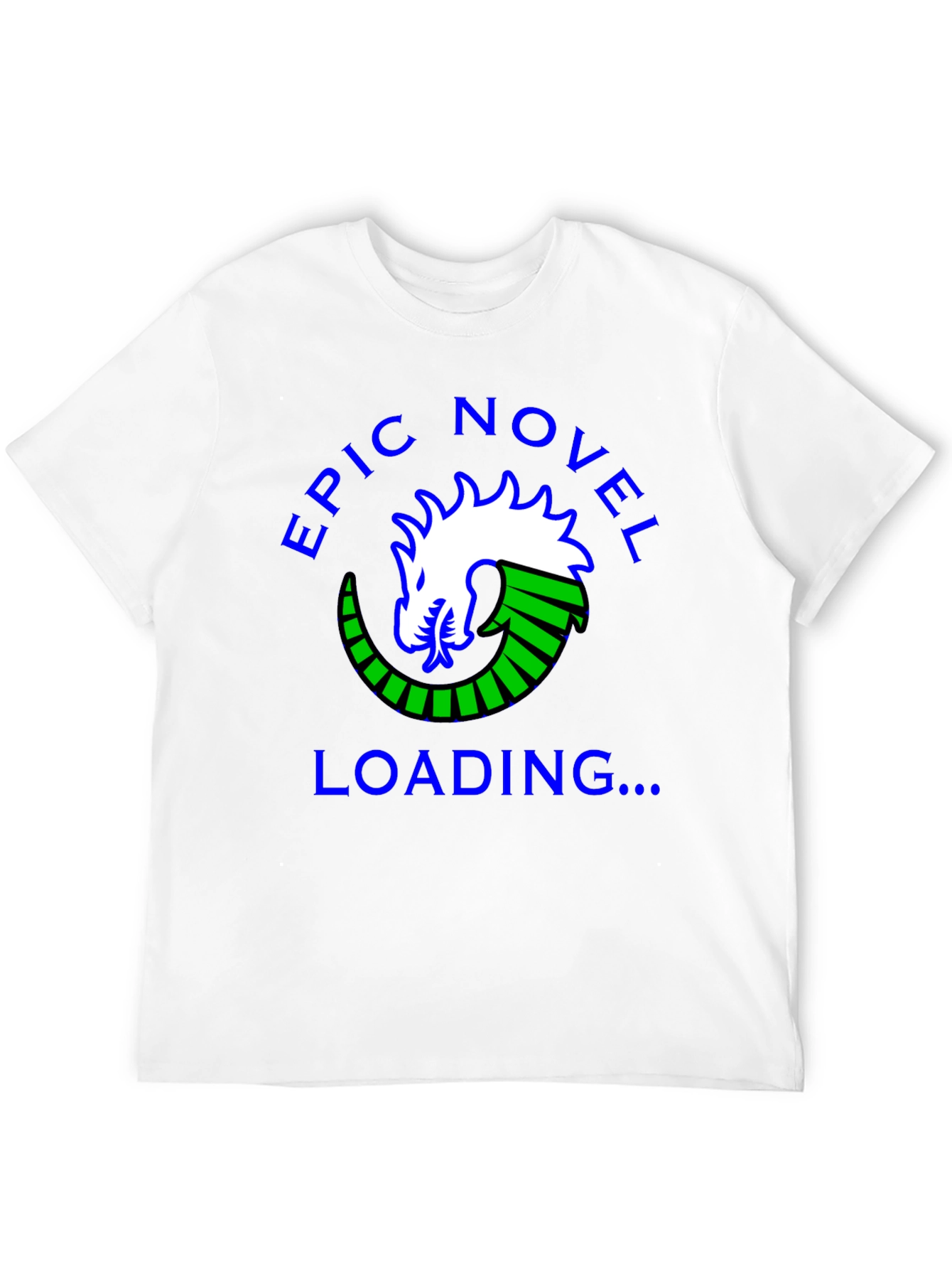 Epic Novel Loading Dragon Graphic Tee