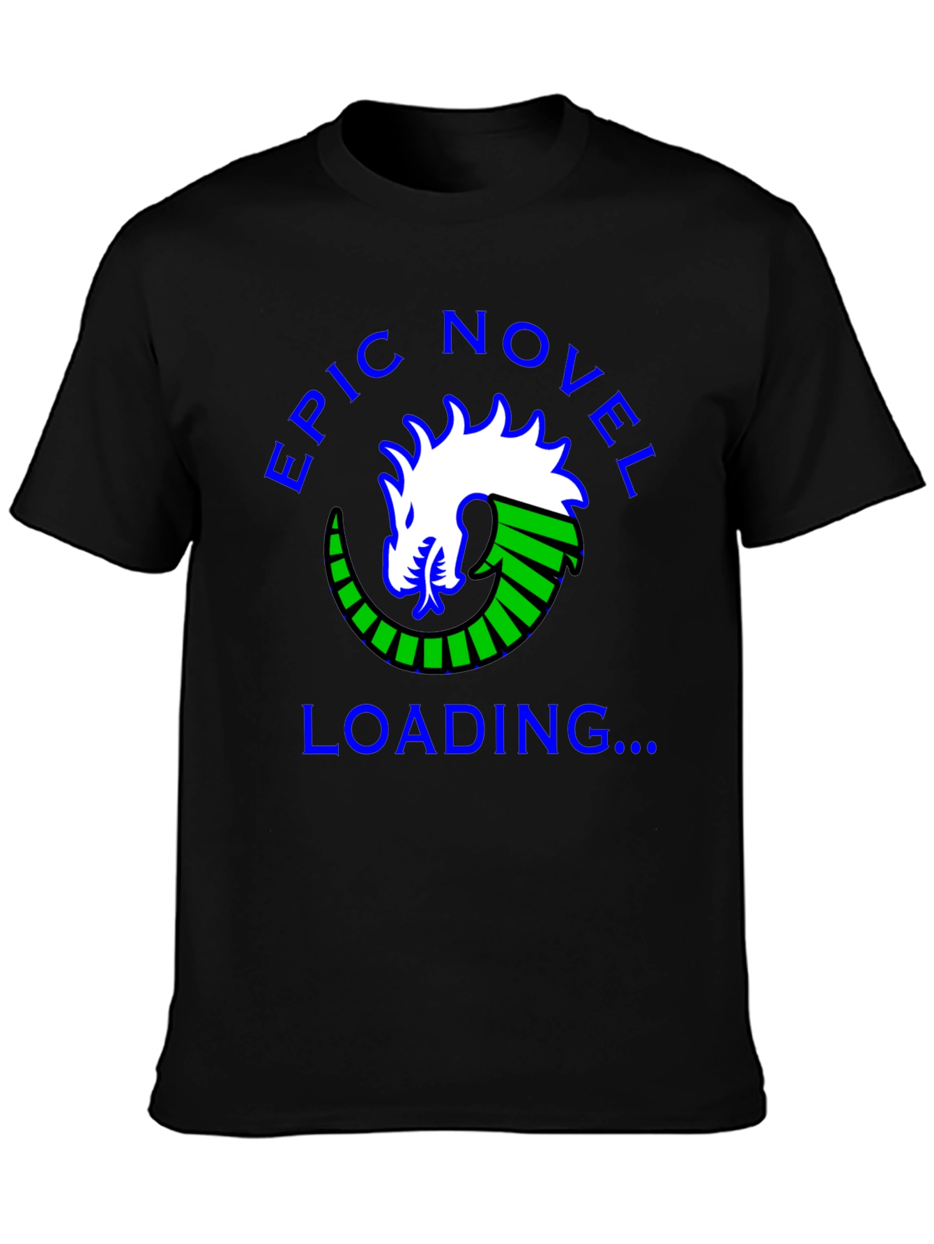 Epic Novel Loading Dragon Graphic Tee