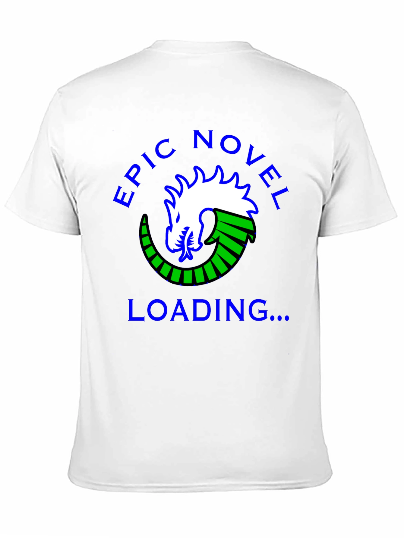 Epic Novel Loading Dragon Graphic Tee