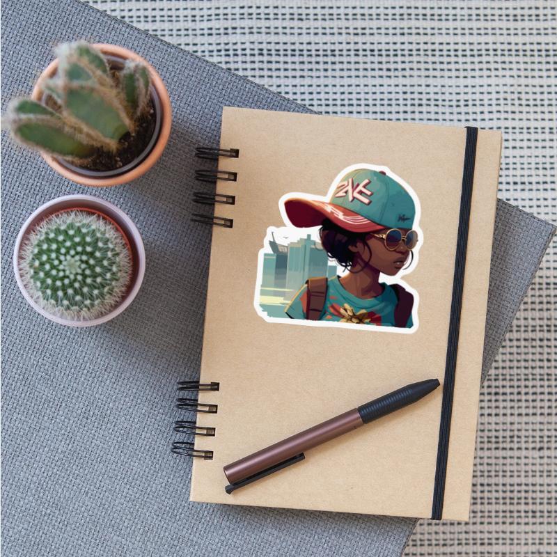 Urban Girl with Sunglasses