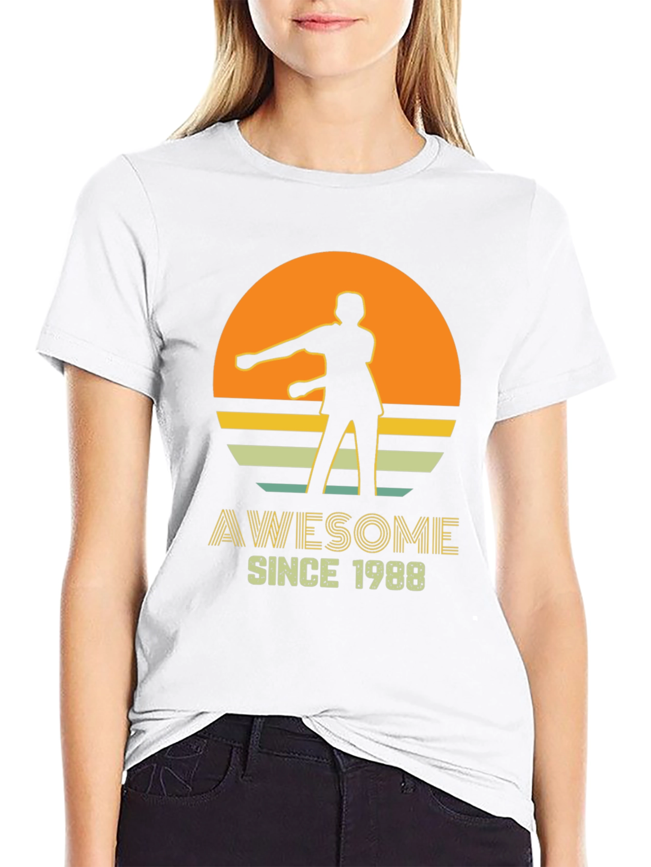 Awesome Since 1988 Retro Graphic T-Shirt