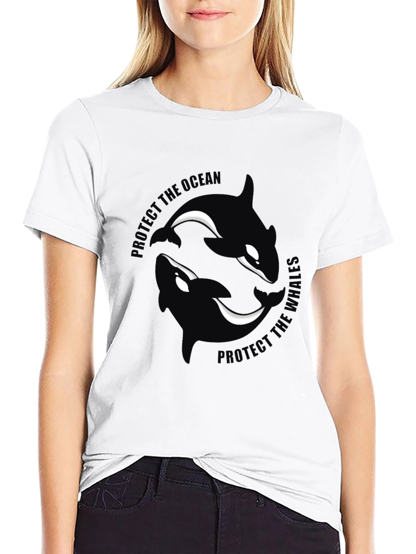 Protect the Ocean Orca T-Shirt