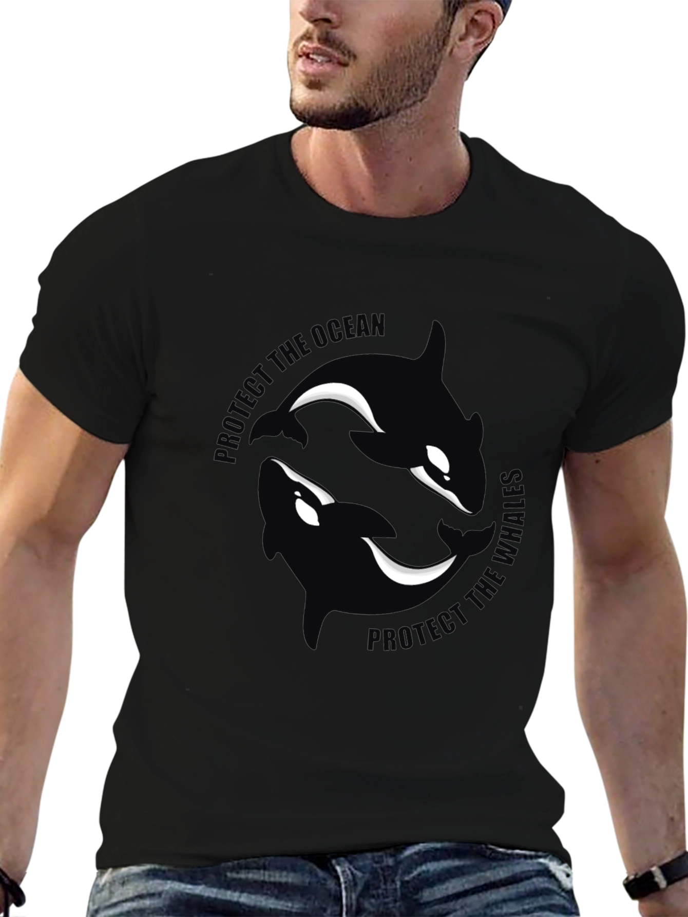 Protect the Ocean Orca T-Shirt