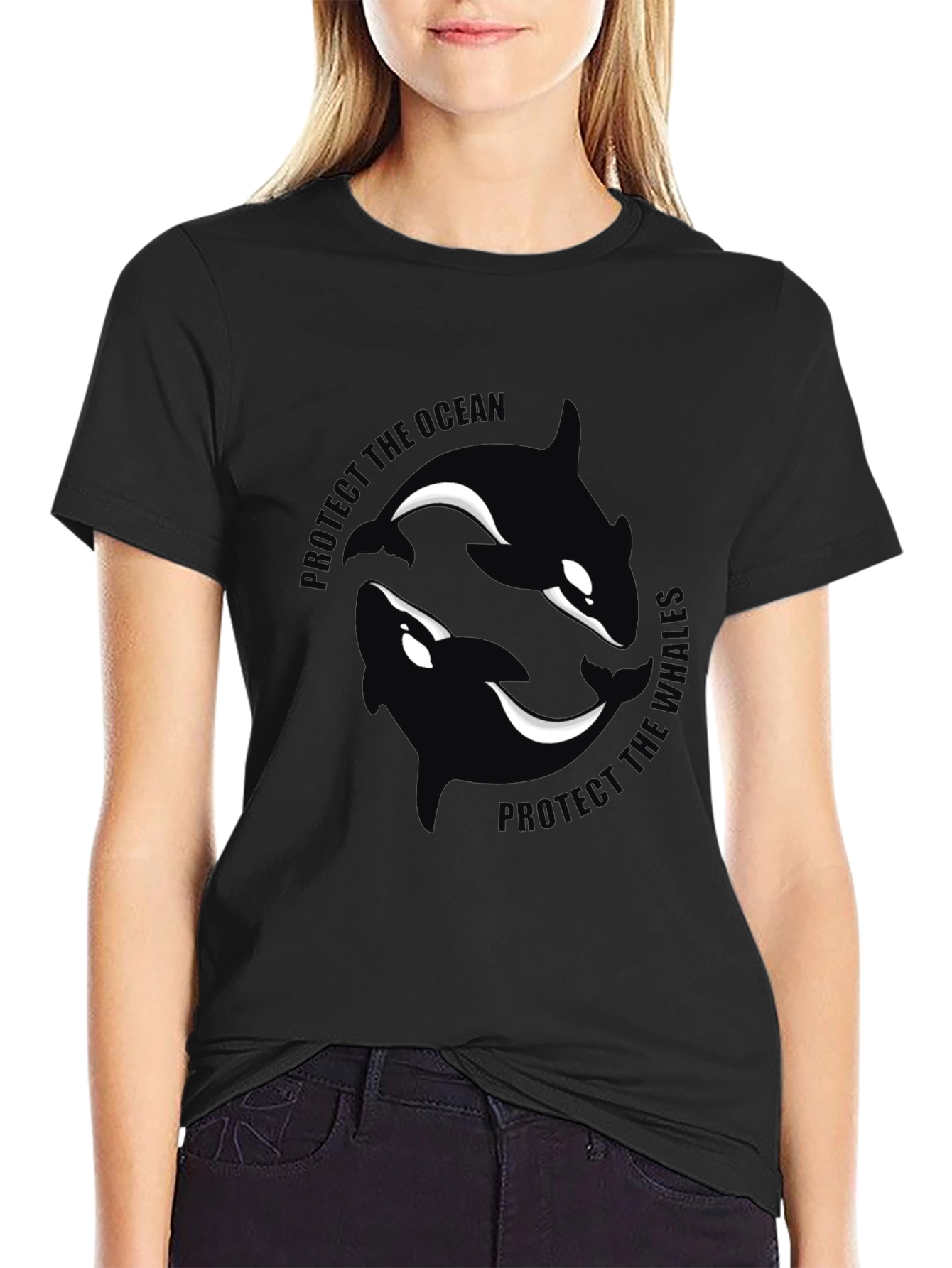 Protect the Ocean Orca T-Shirt