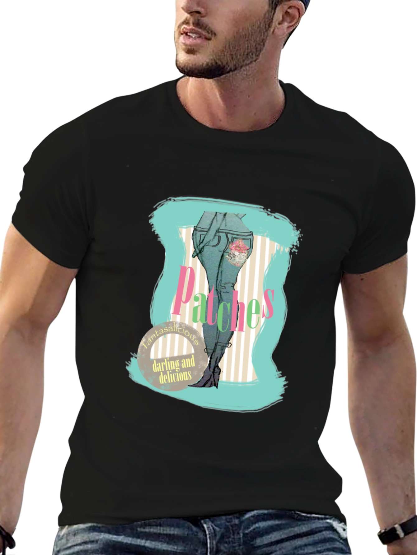 Patches Darling Tee - Fantasalicious Design