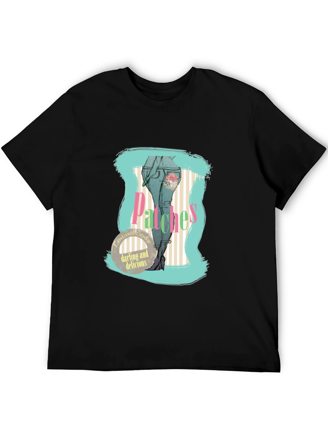 Patches Darling Tee - Fantasalicious Design